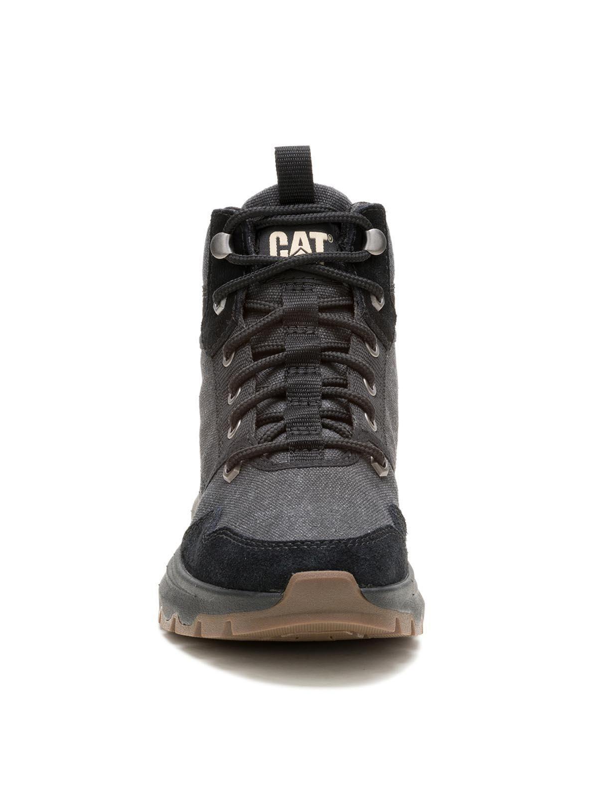 Zapatilla con Caña Colorado Sneaker Mujer Negra-4