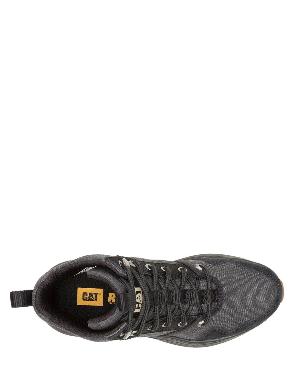 Zapatilla con Caña Colorado Sneaker Mujer Negra-6