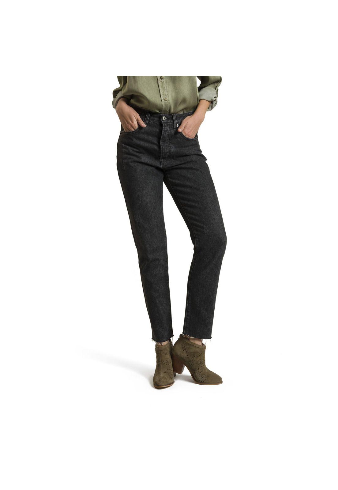 Jeans Vintage  Negro Rockford-0