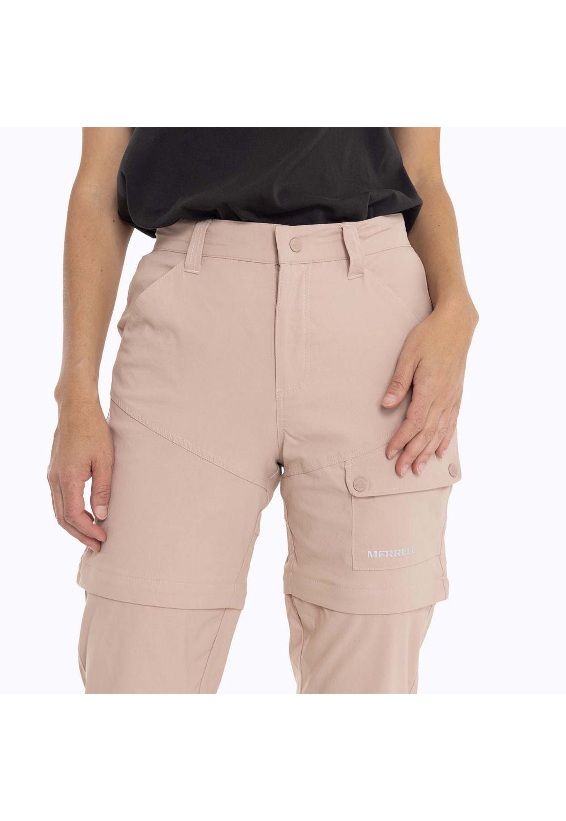 Pantalon Mujer Kaskukuk Rosa pálido Merrell-5