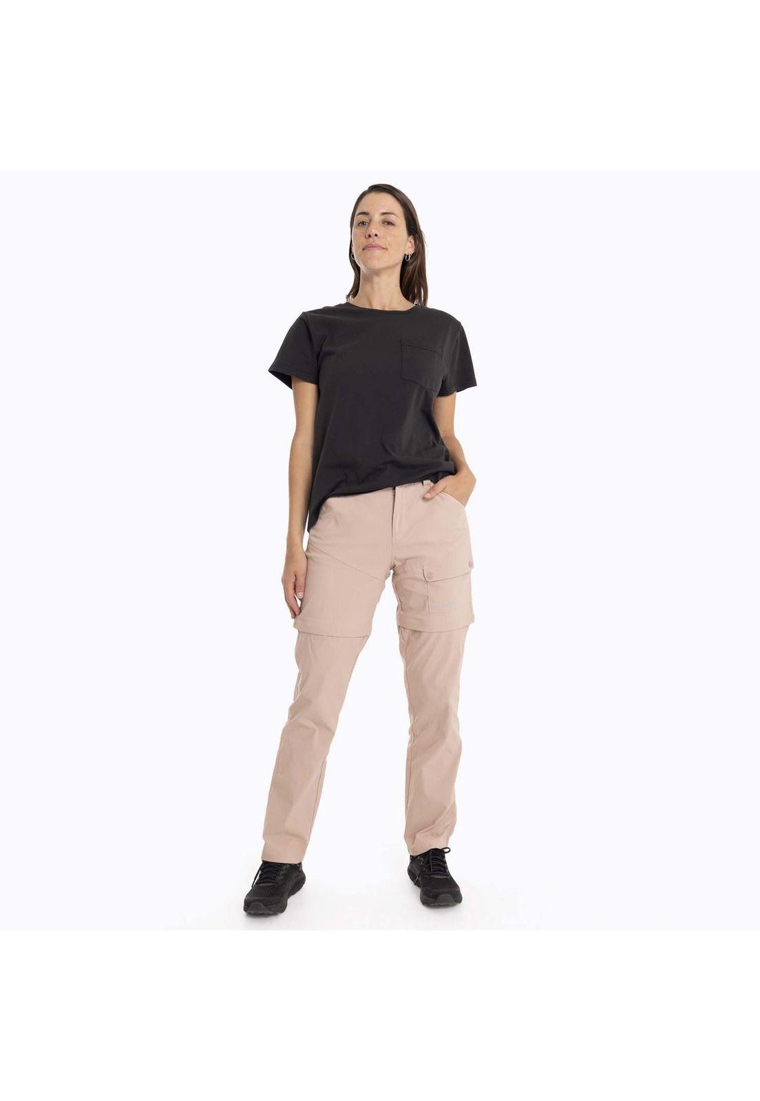 Pantalon Mujer Kaskukuk Rosa pálido Merrell-8
