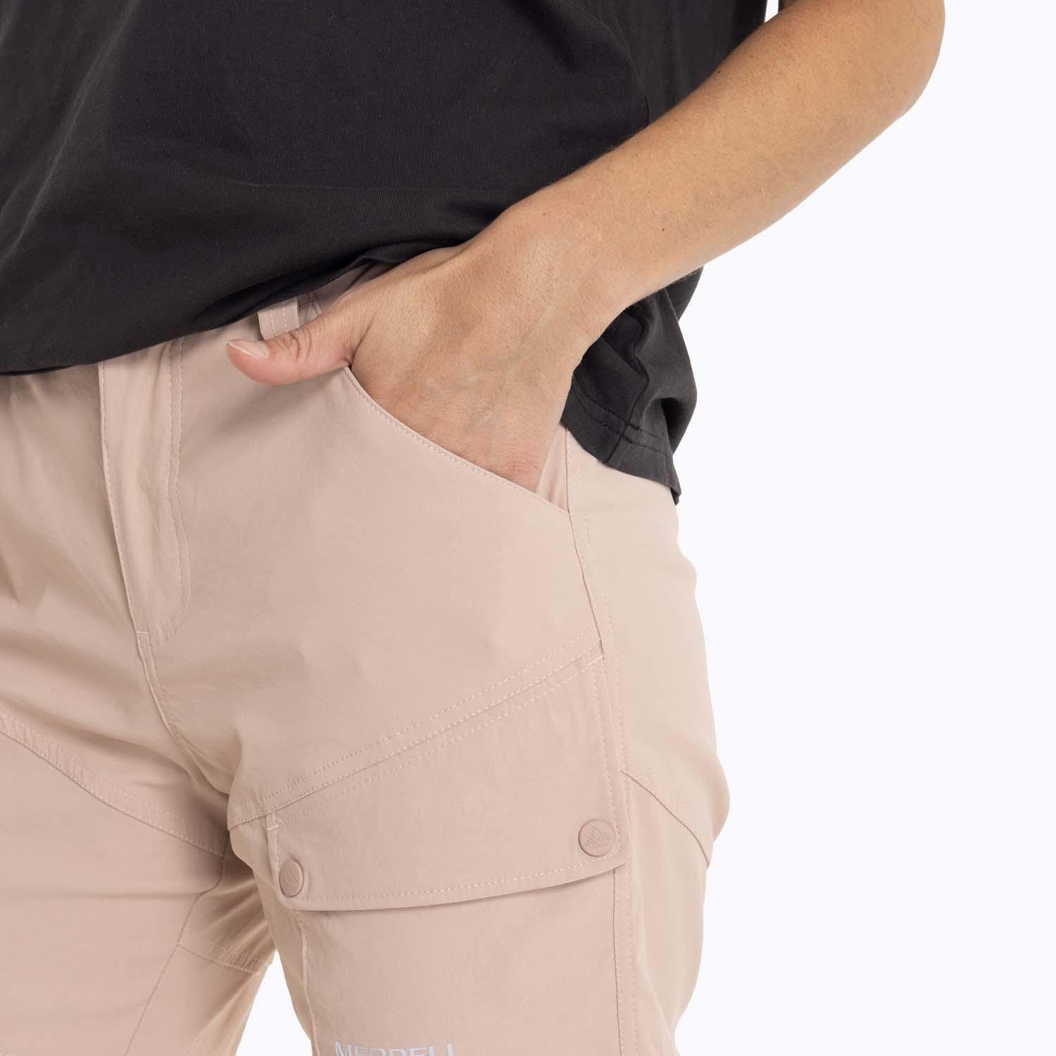 Pantalon Mujer Kaskukuk Rosa pálido Merrell-7