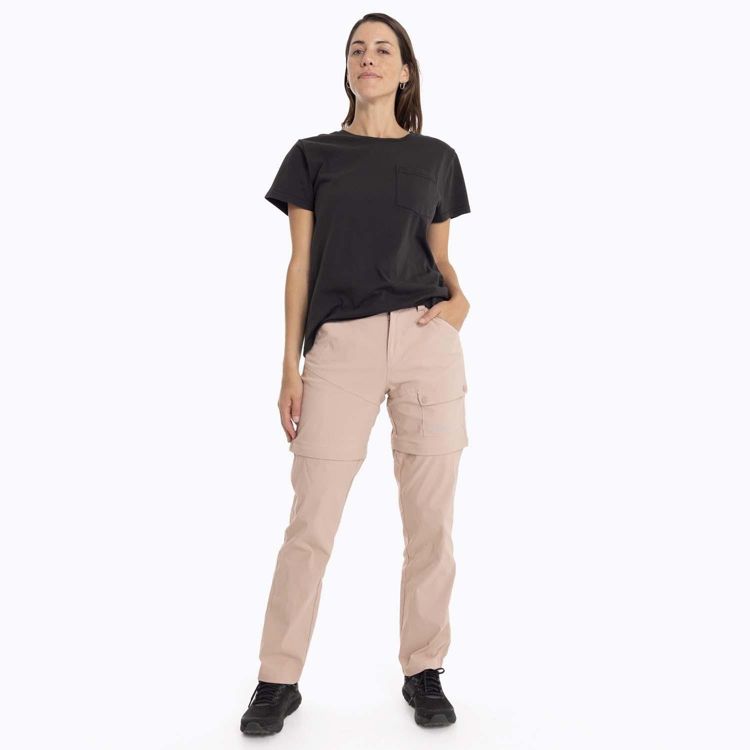 Pantalon Mujer Kaskukuk Rosa pálido Merrell-8