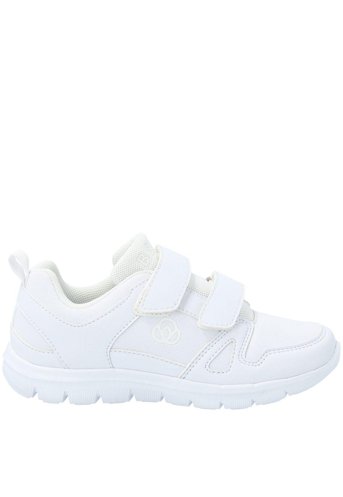 Zapatilla Unisex Bts  2 Velcro Blanco-1