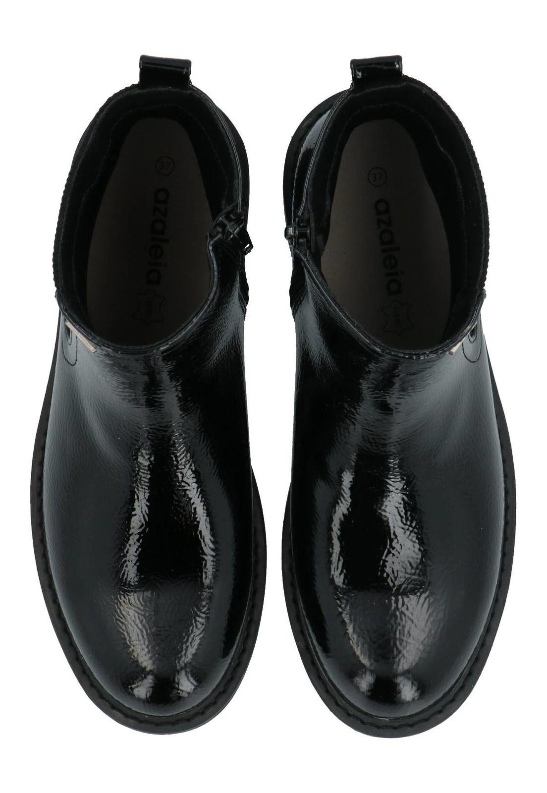 Botín Talavera Mujer Negro-7