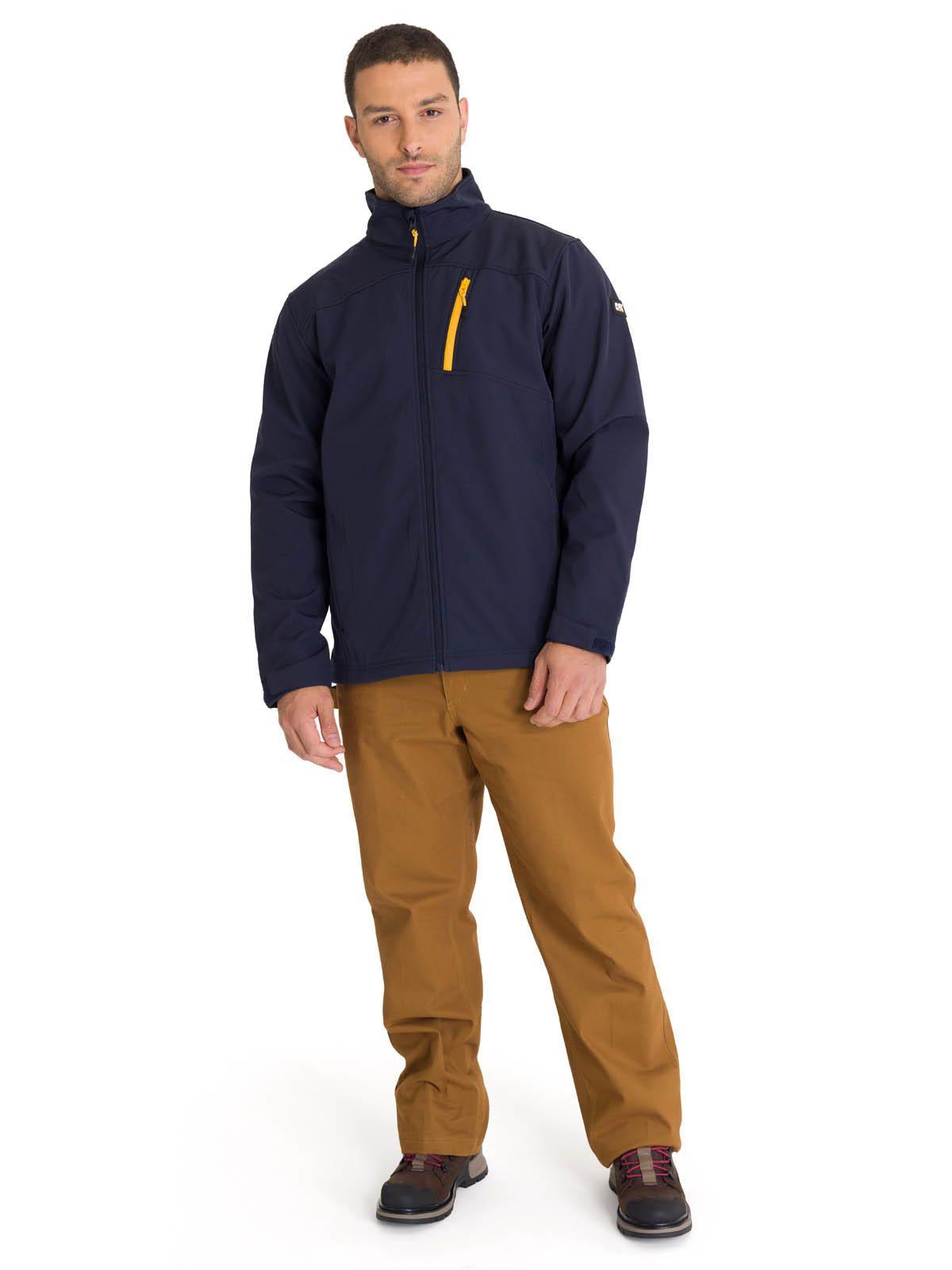 Chaqueta Essentials Softshell Hombre Azul-7