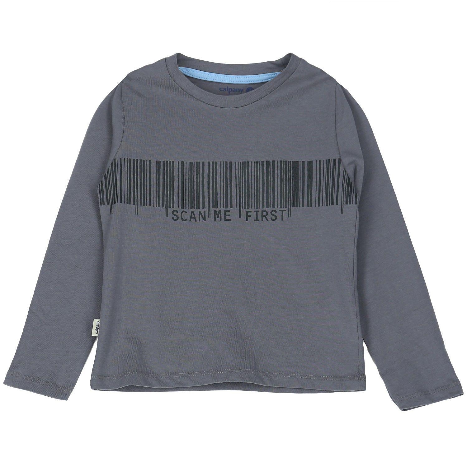Polera Niño Scan Gris-0