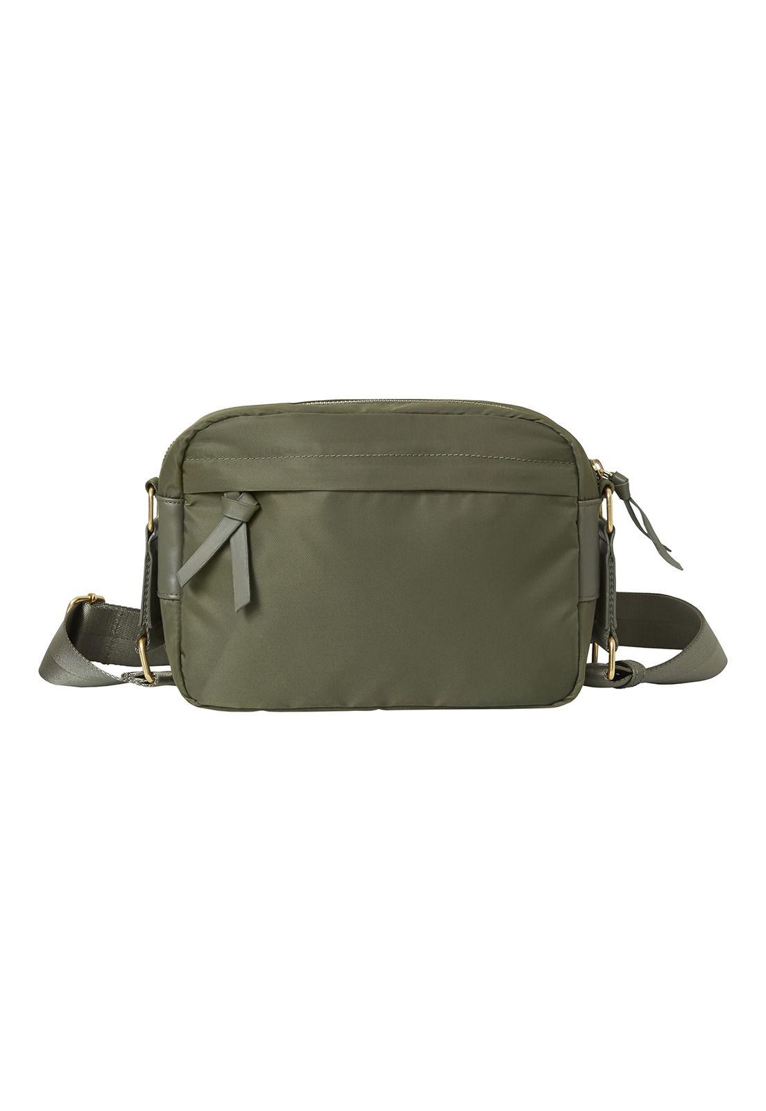 Cartera Casual Mujer Regular Crossbody Verde-1