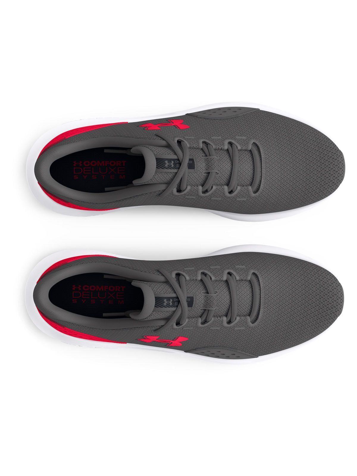 Zapatillas Run UA Surge 4 para hombre Gris-4