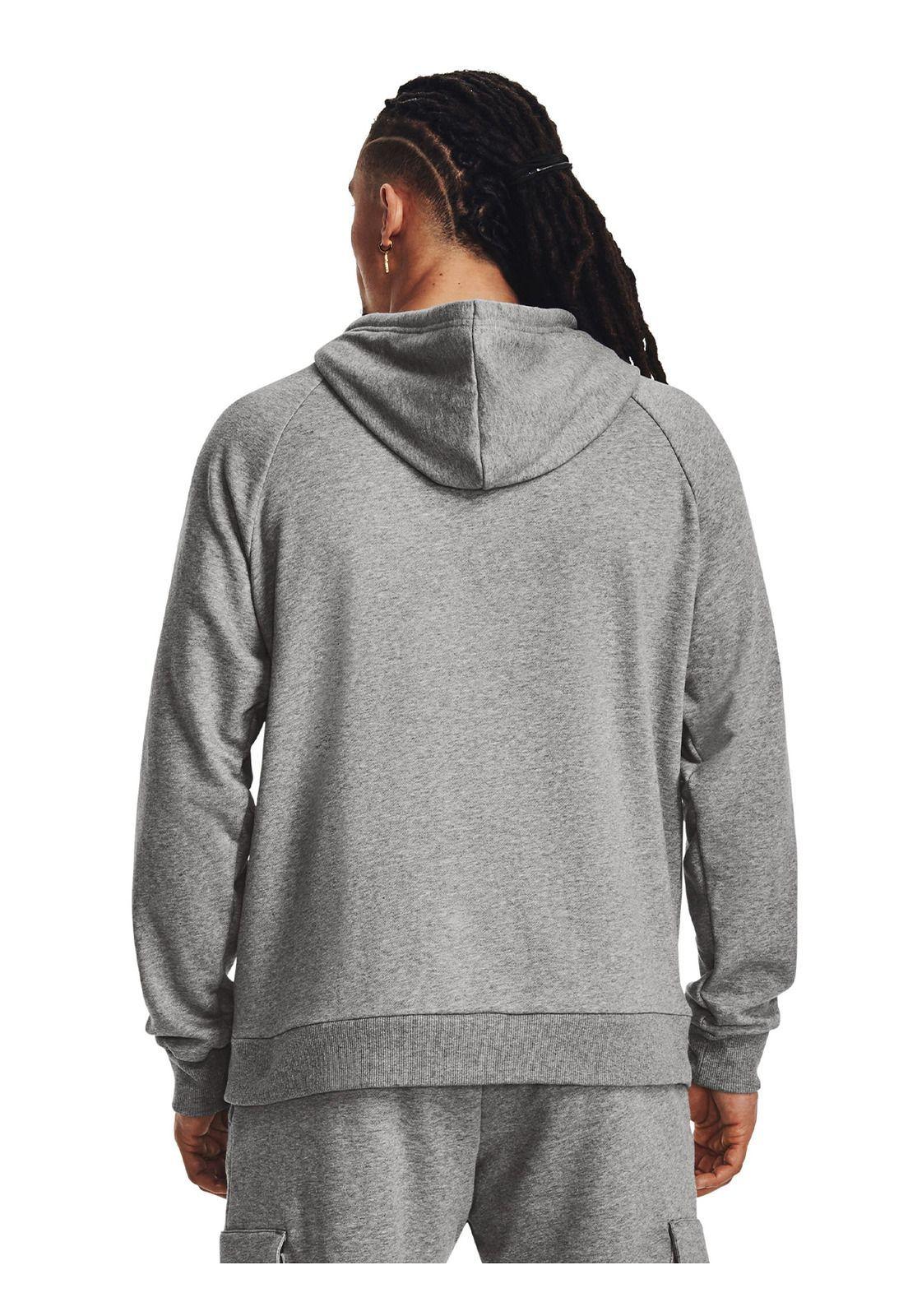 Polerón UA Rival Gris para hombre-4