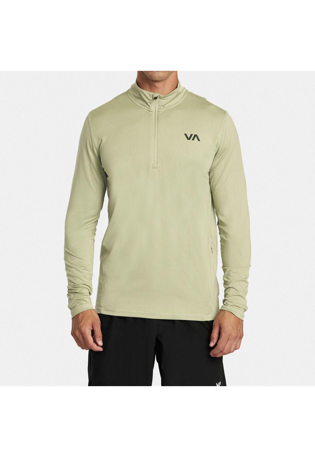 Polera M/L Sprtvntlshalfzi M Kt Verde Hombre-0
