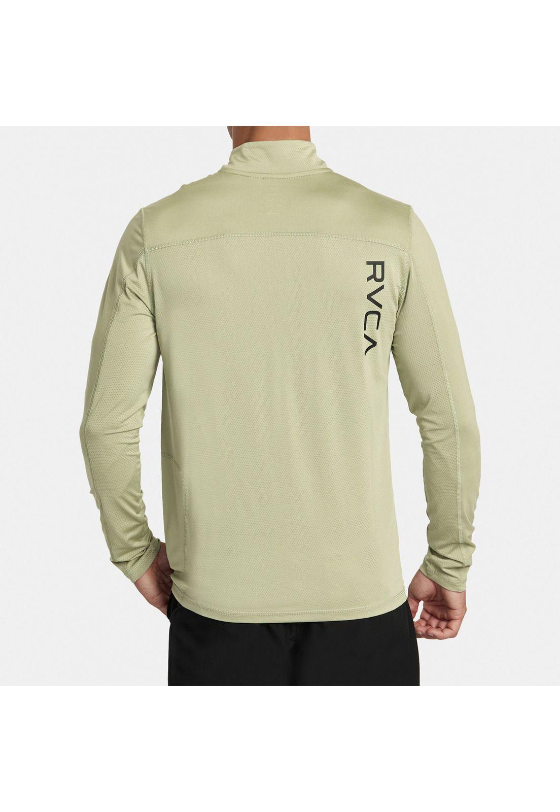 Polera M/L Sprtvntlshalfzi M Kt Verde Hombre-1