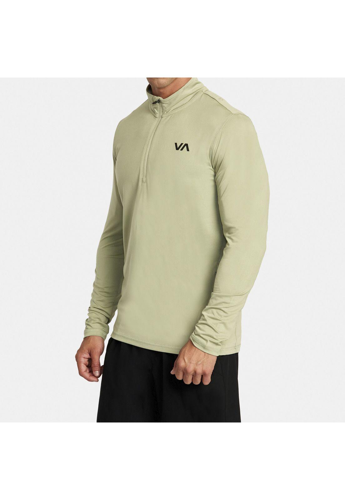 Polera M/L Sprtvntlshalfzi M Kt Verde Hombre-3