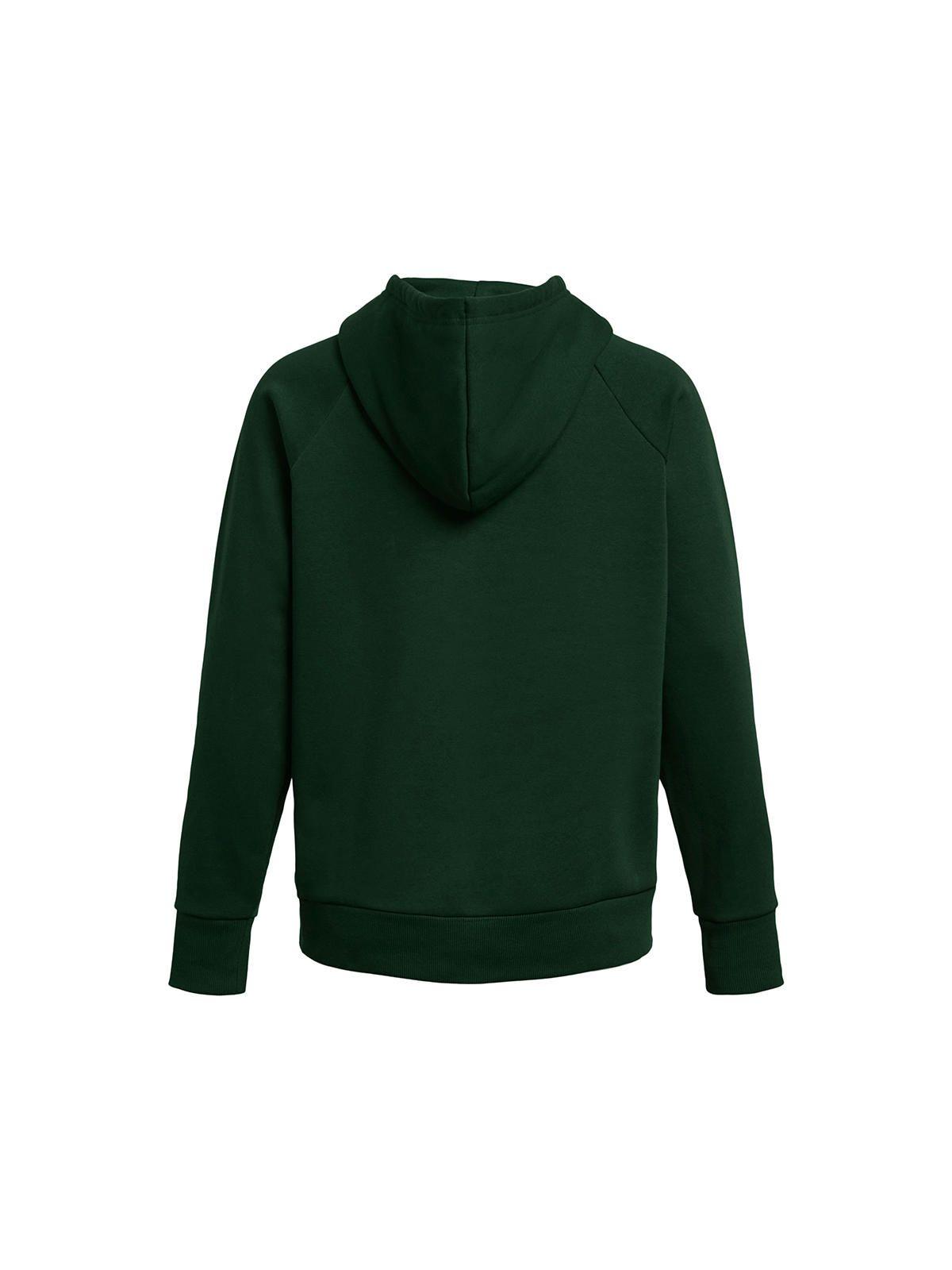 Polerón UA Rival Fleece Verde para mujer-1