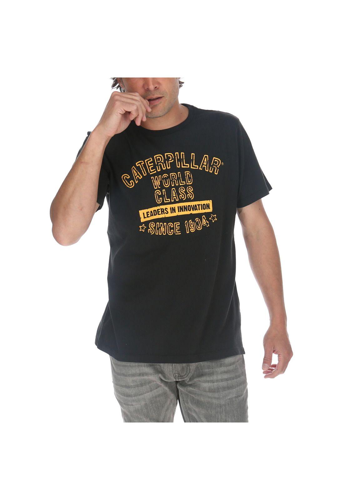 Polera M/C Hombre No Time Tee Negro-0