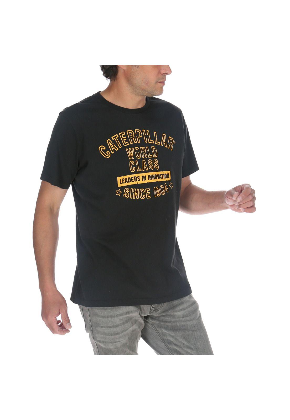 Polera M/C Hombre No Time Tee Negro-3