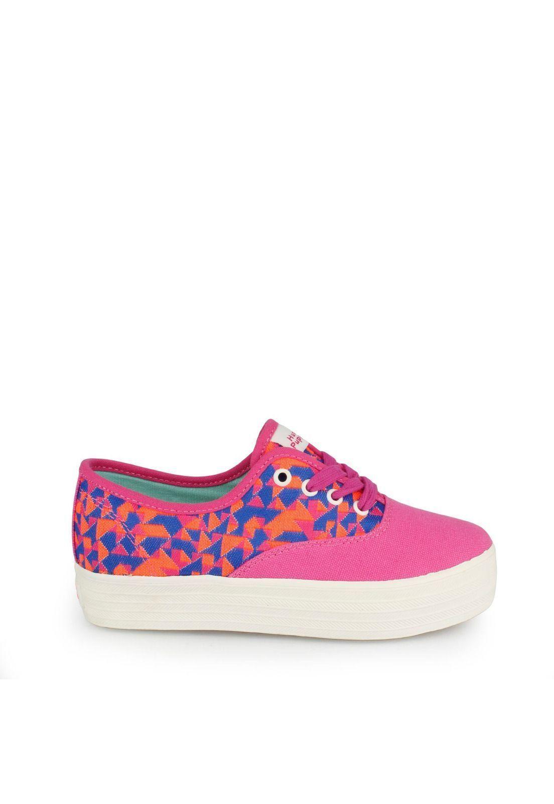 Zapatilla Textil Managua Púrpura-1