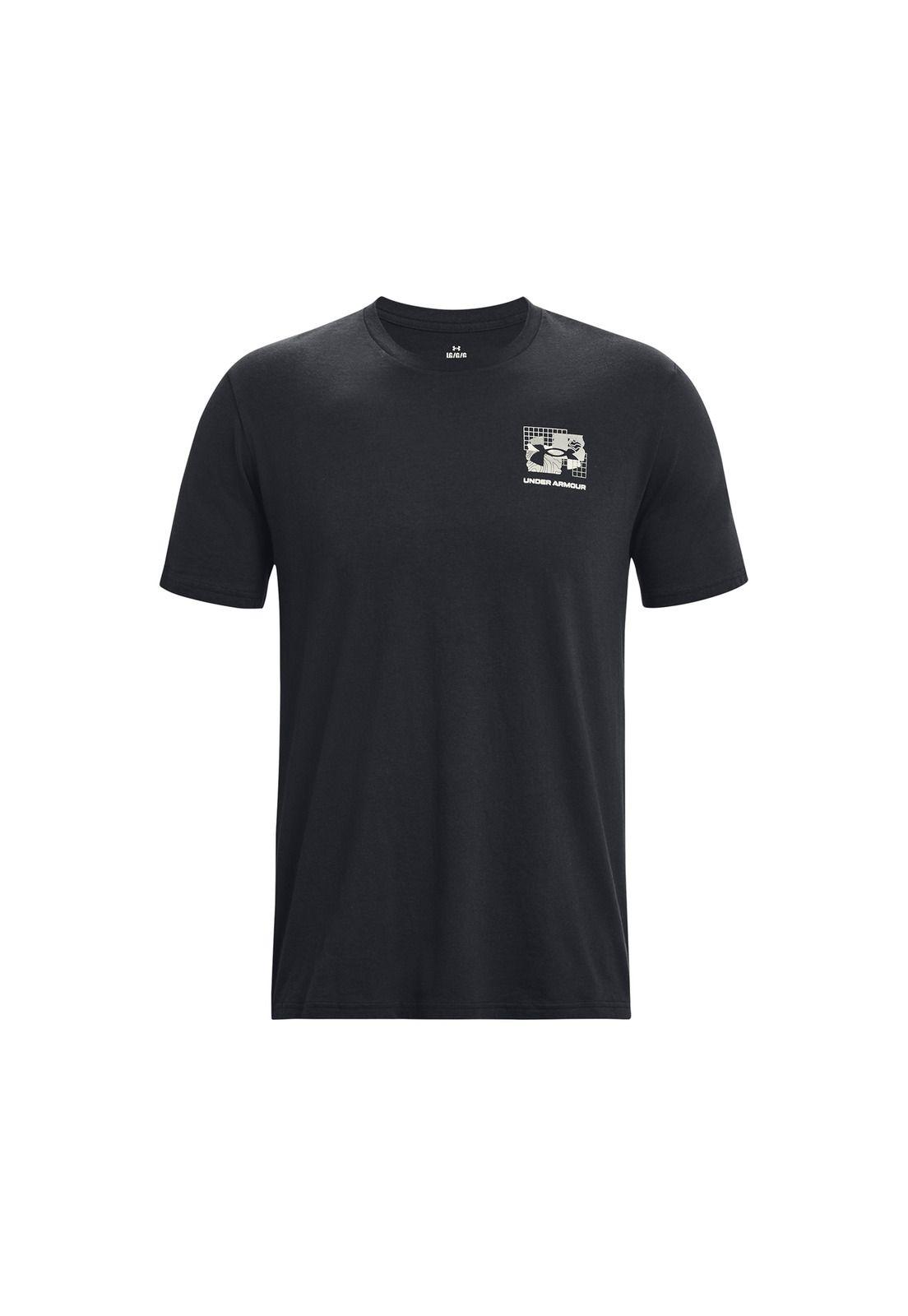 Polera UA Outdoor Tear Grid hombre Negro-0