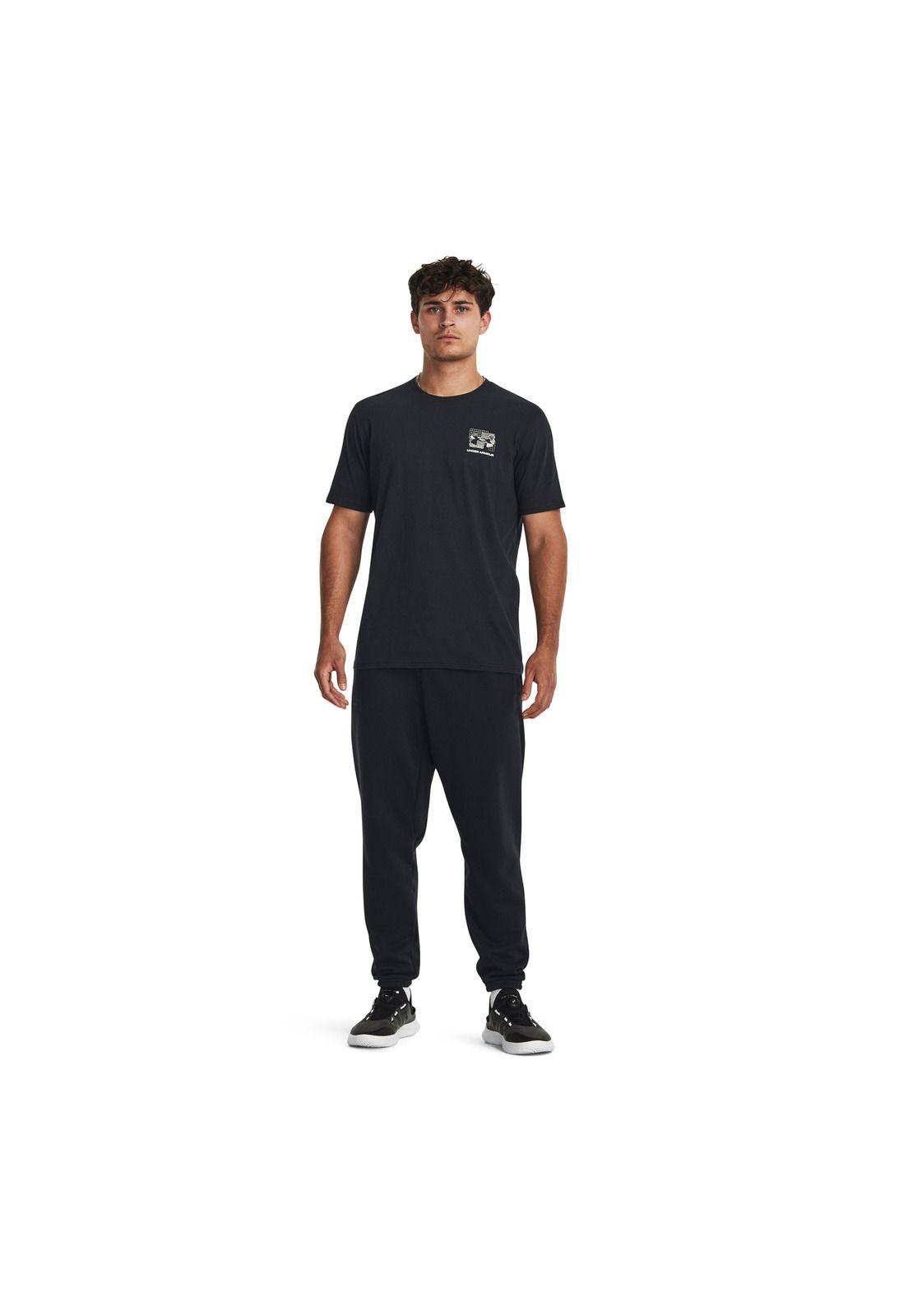 Polera UA Outdoor Tear Grid hombre Negro-5