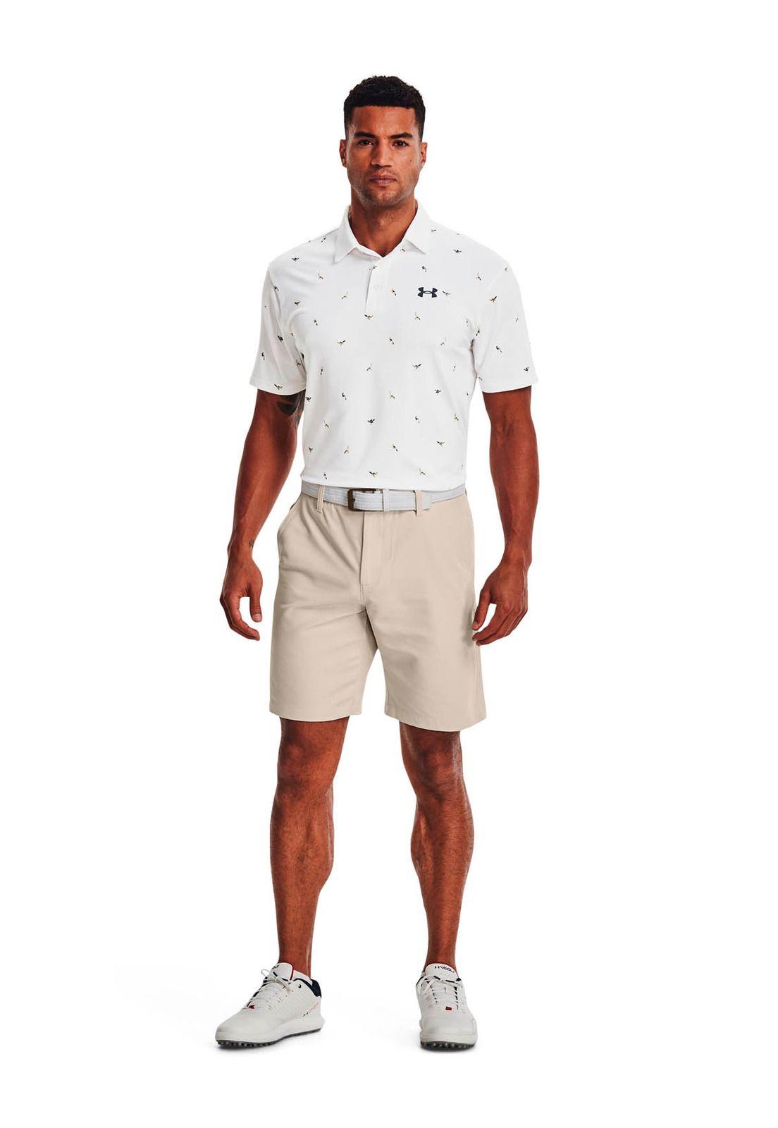 Short Golf para hombre Drive Blanco -5