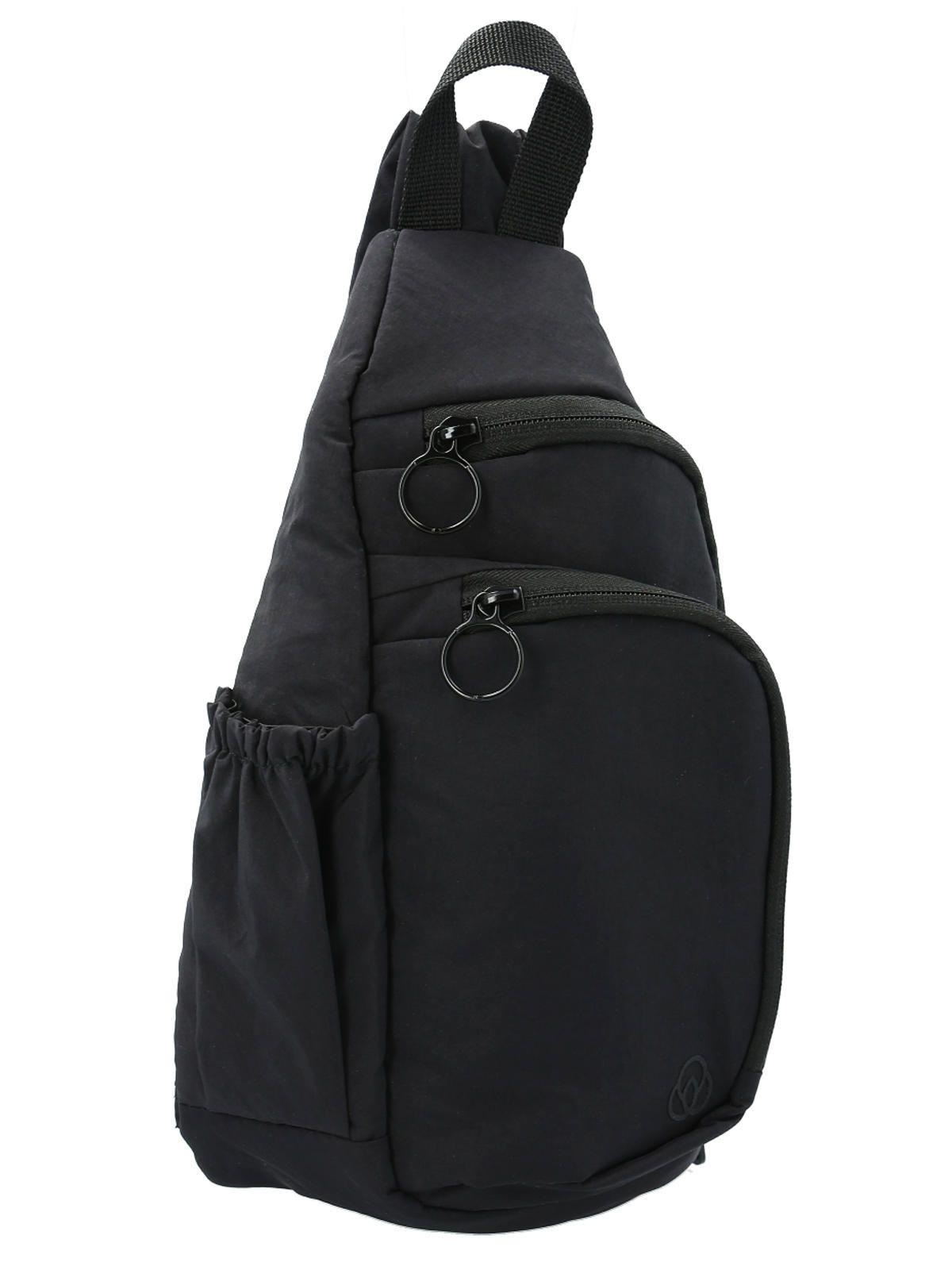 Bandolera Unisex Puffer Crossbody Negro Bsoul -1