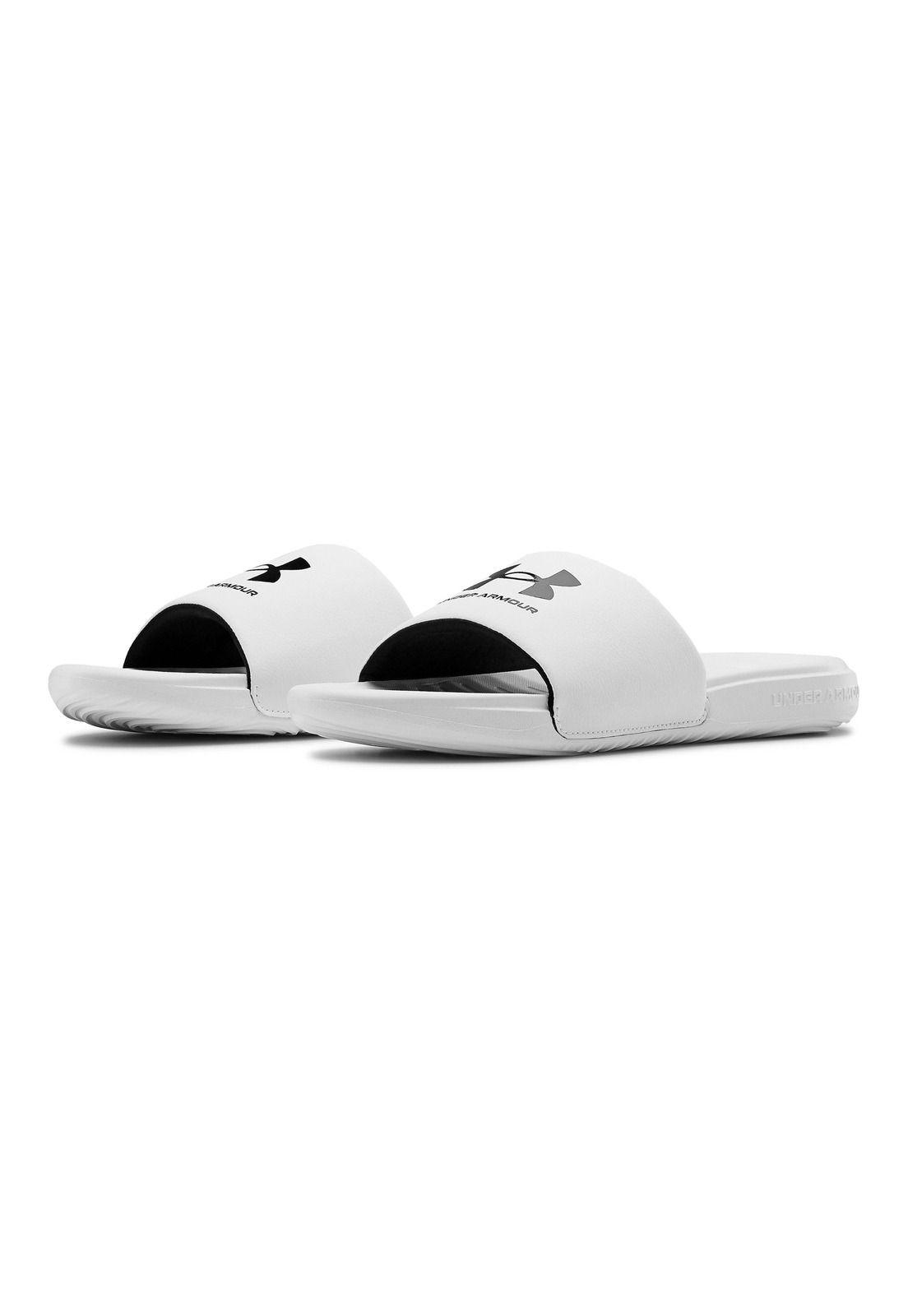 Sandalia fijas Hombre UA Ansa Fix Blanco-5