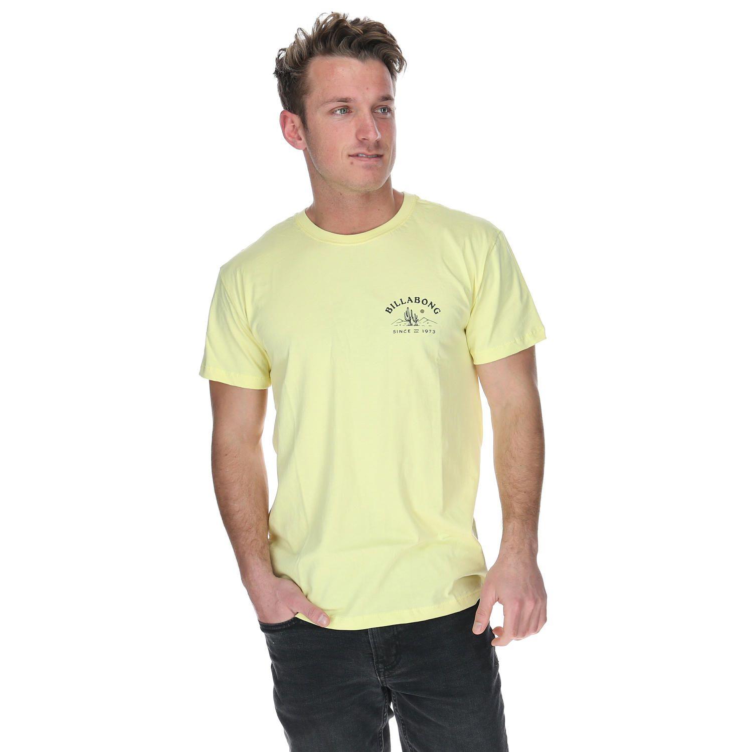 Polera M/C Hombre Leave Ss Ww Poler Amarillo-0
