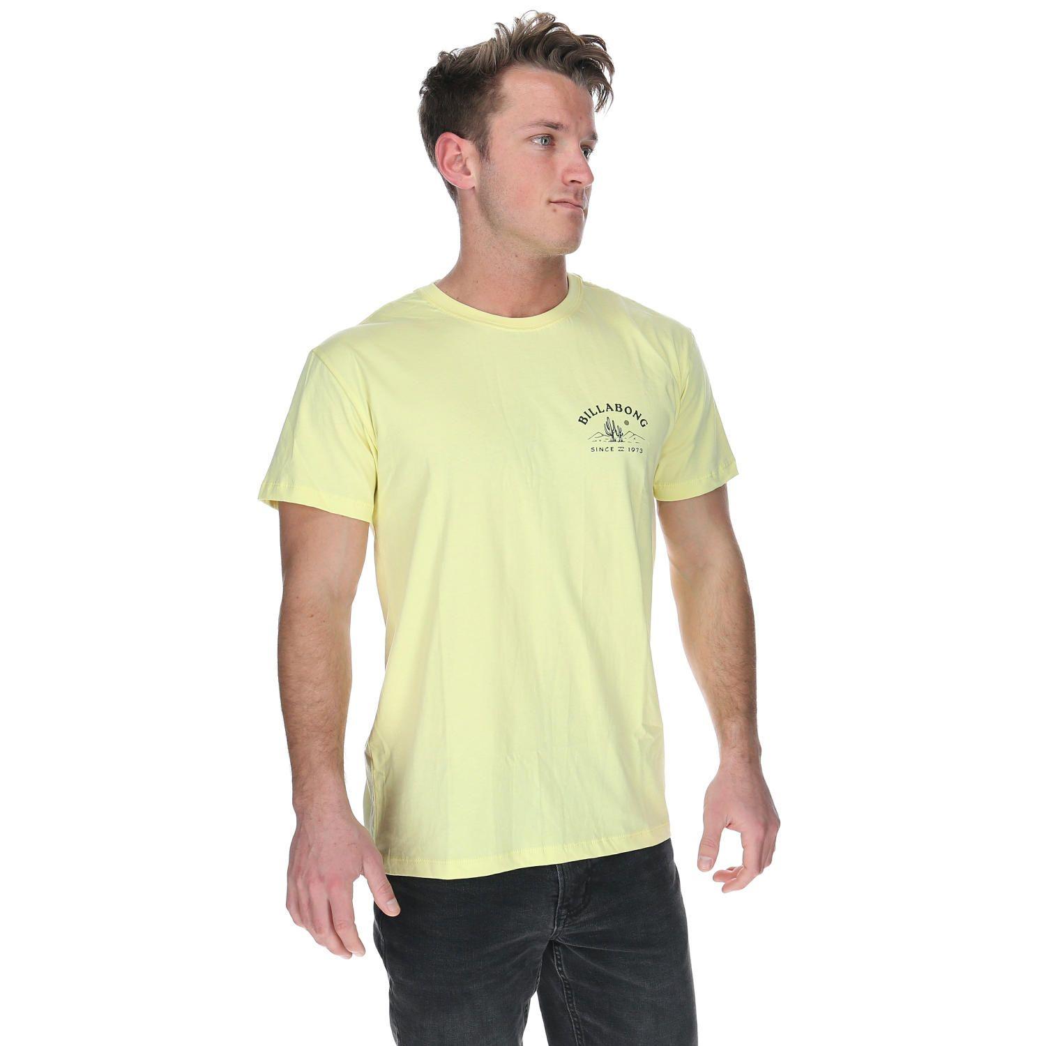 Polera M/C Hombre Leave Ss Ww Poler Amarillo-3