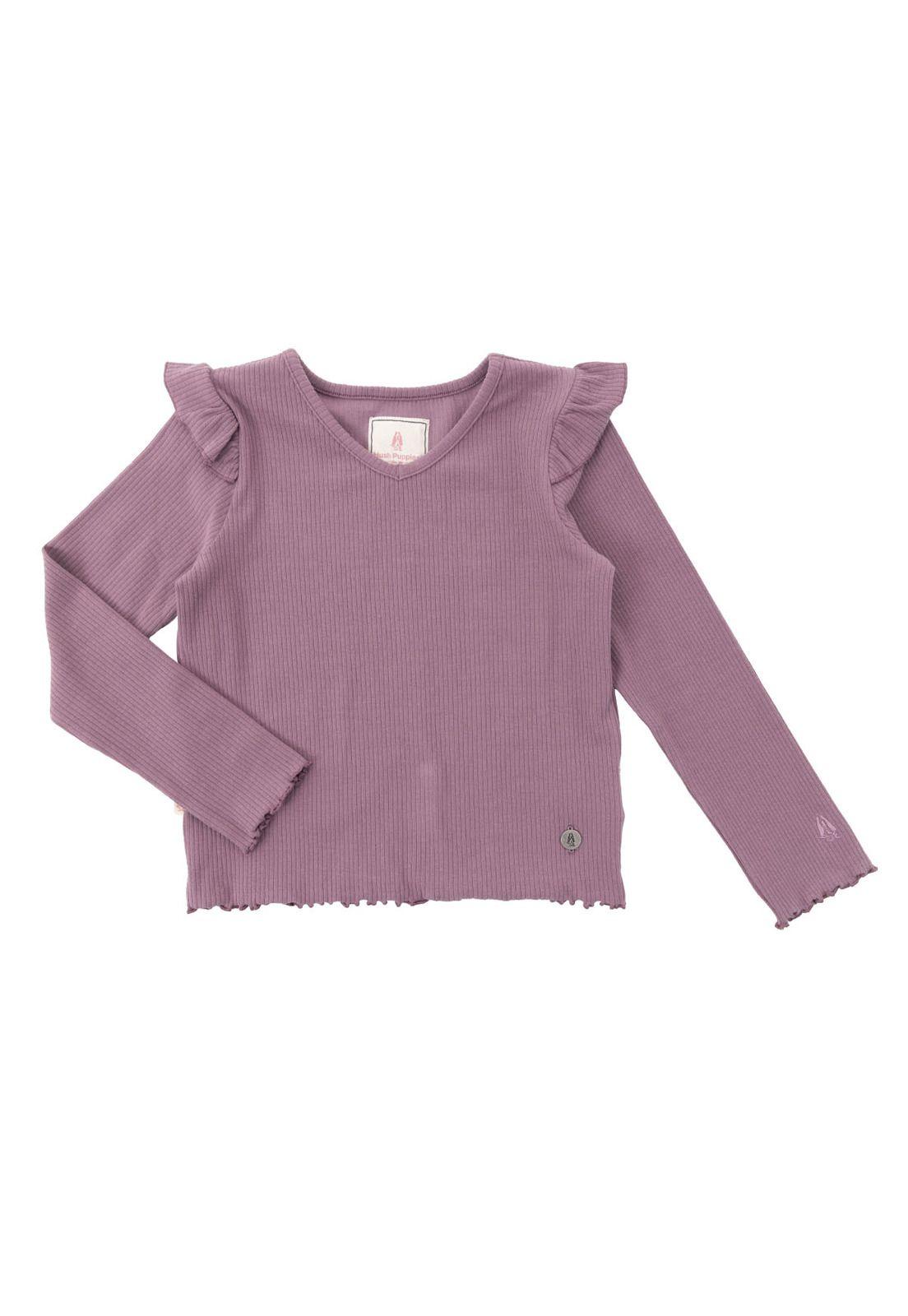 Polera Manga Larga Lupe Niña Morado-0