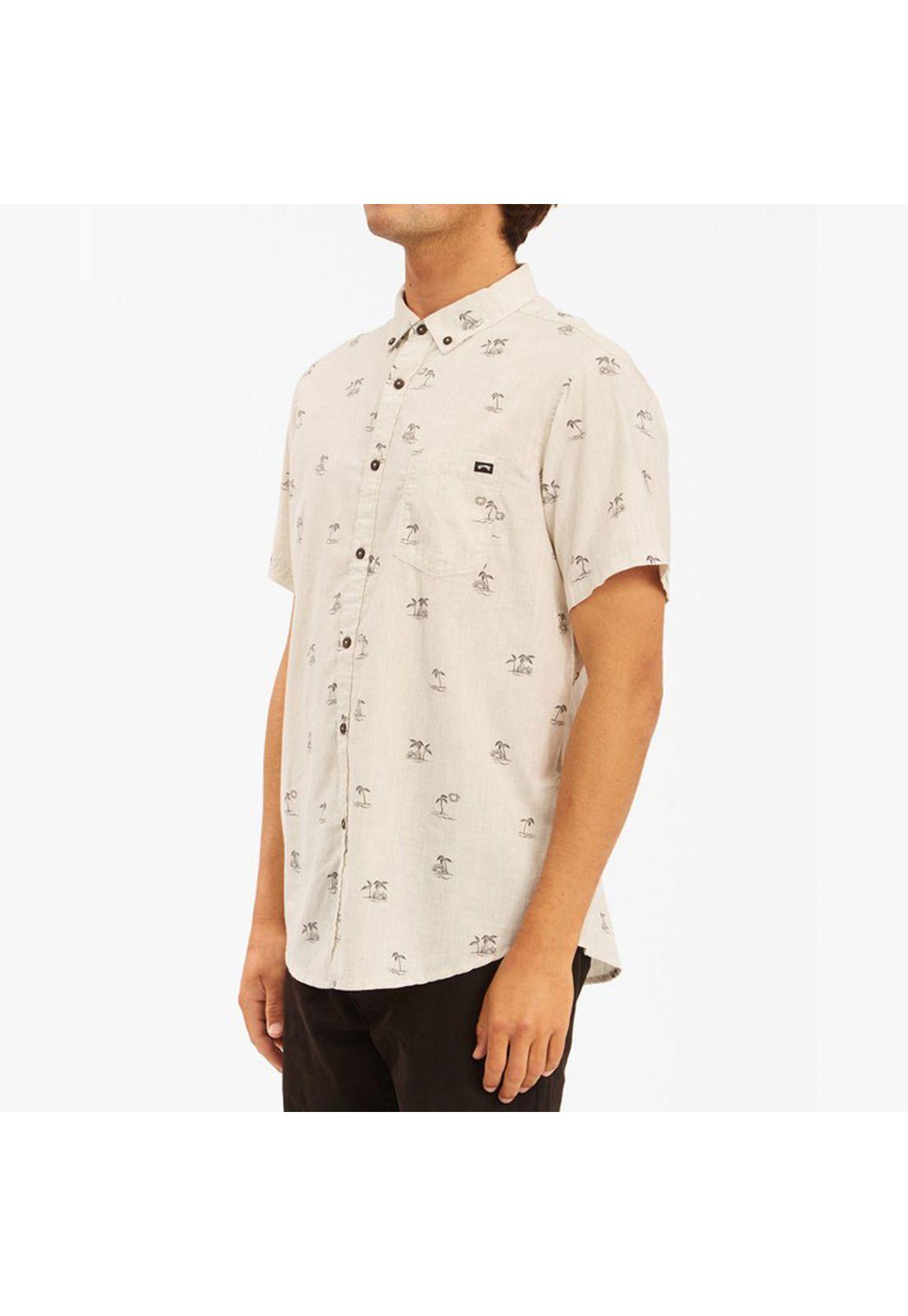 Camisa M/C Hombre Sundays Mini Ss Blanco-1