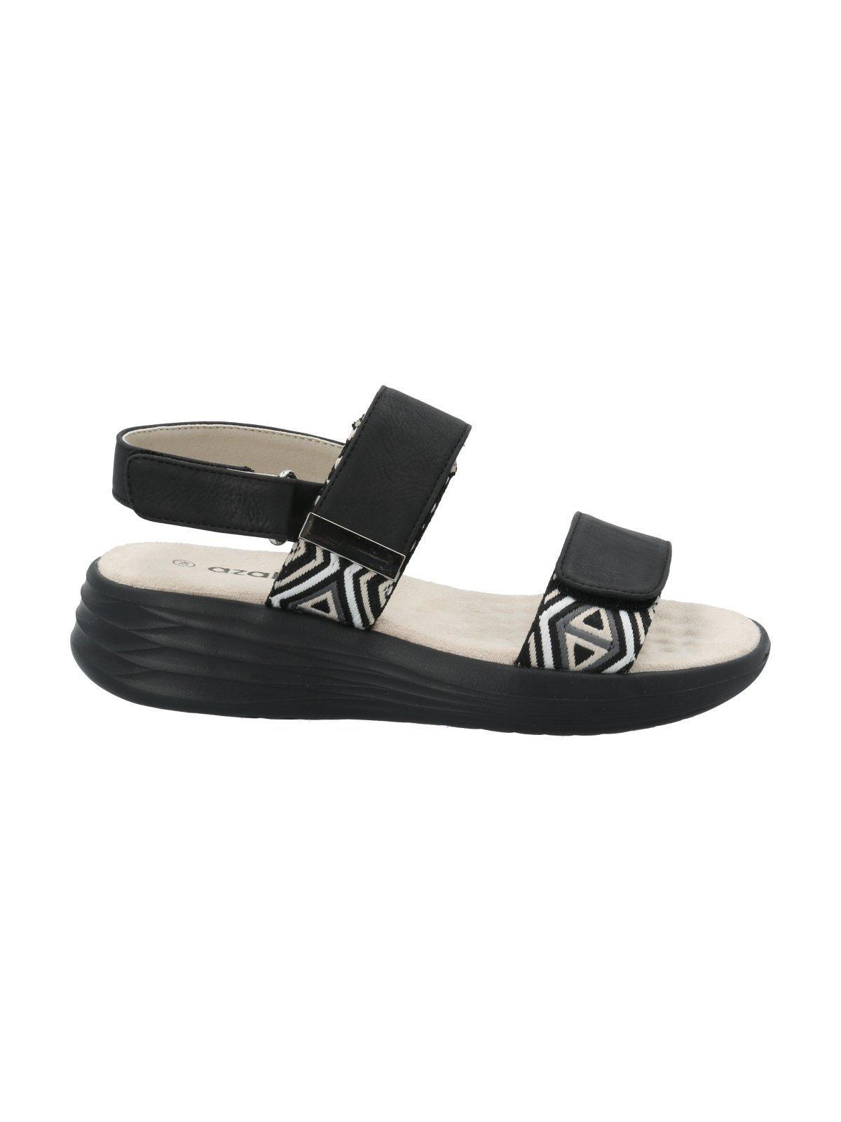 Sandalia Mujer Graziella Negro-1