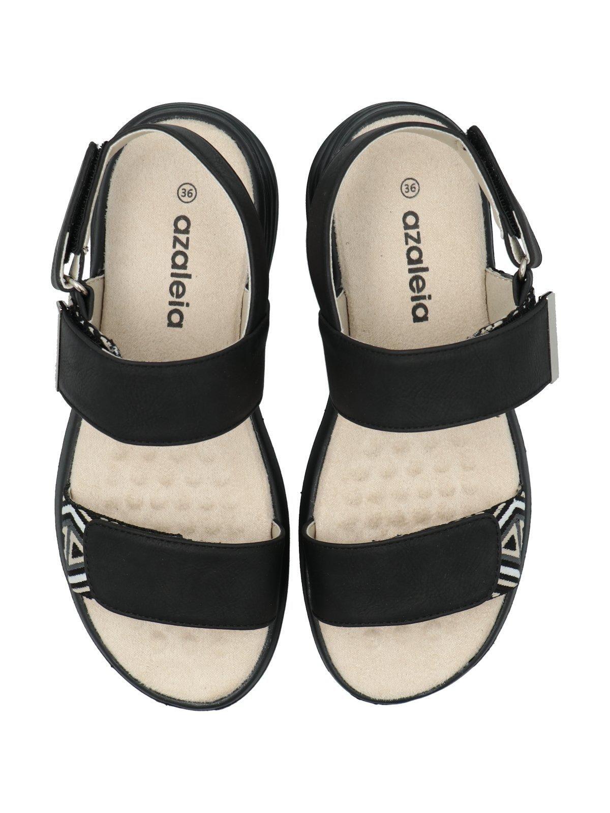 Sandalia Mujer Graziella Negro-7