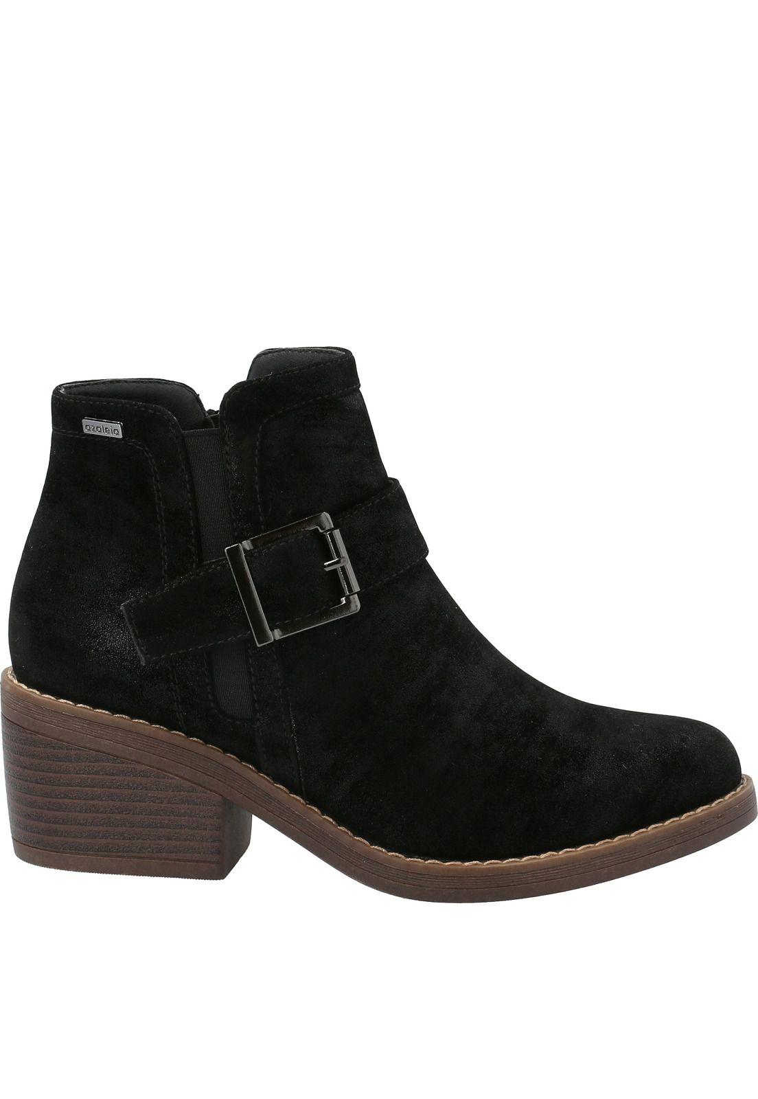 Botin Mujer Brady Negro-1