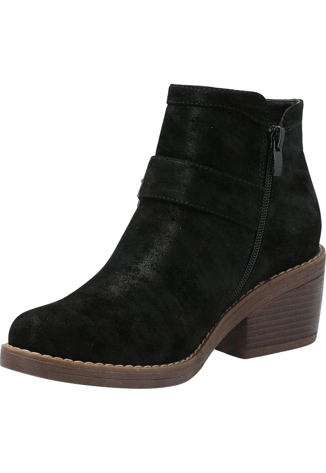 Botin Mujer Brady Negro-3