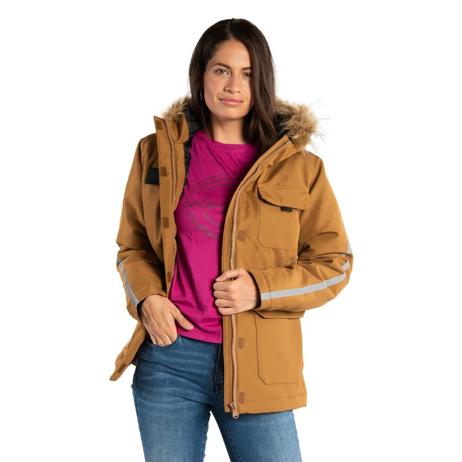 Chaqueta Mujer W Fdtn Futures Ins J Café-0