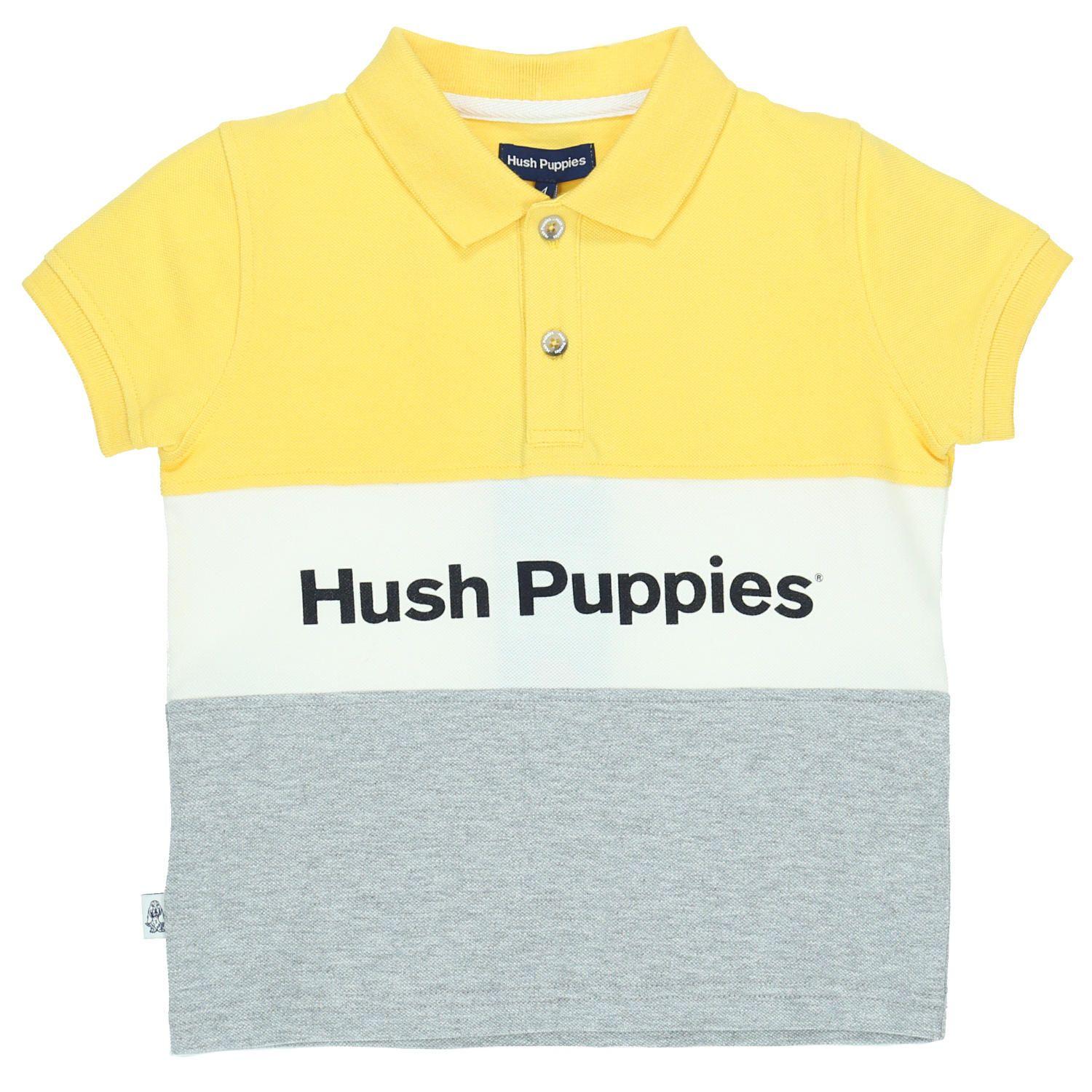 Polera M/C Niño Rugby Amarillo-0