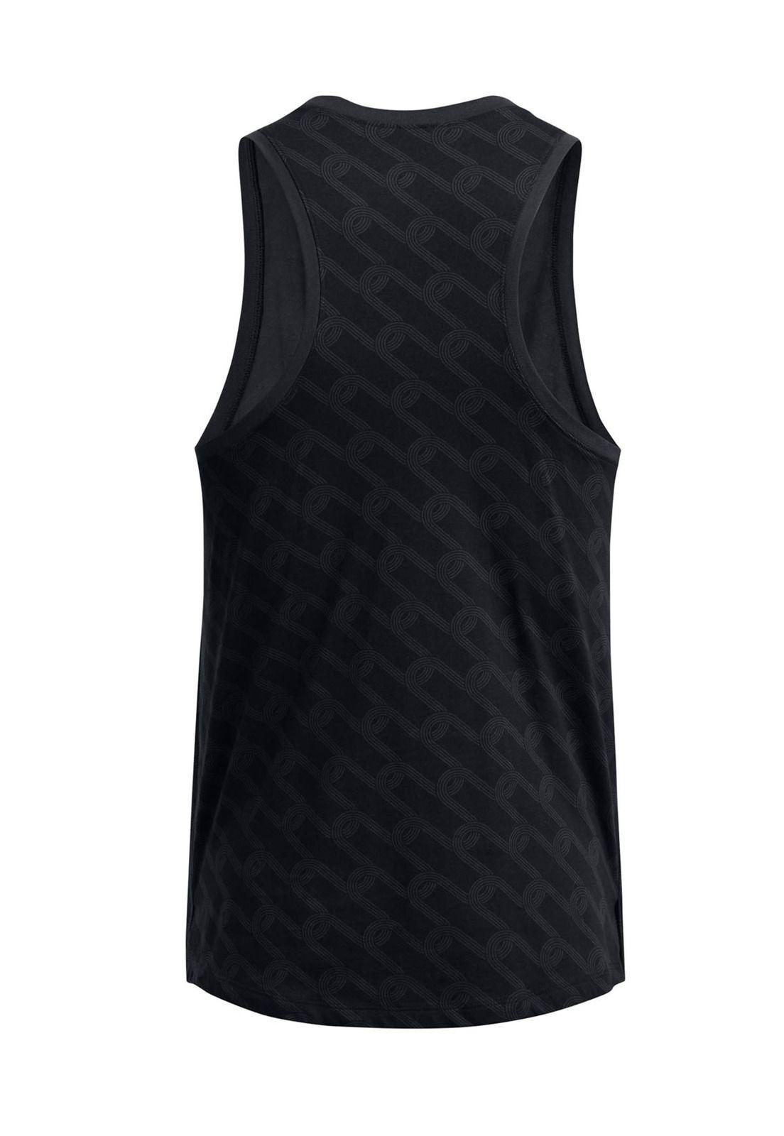 Polera sin manga Run Anywhere hombre Negro-1