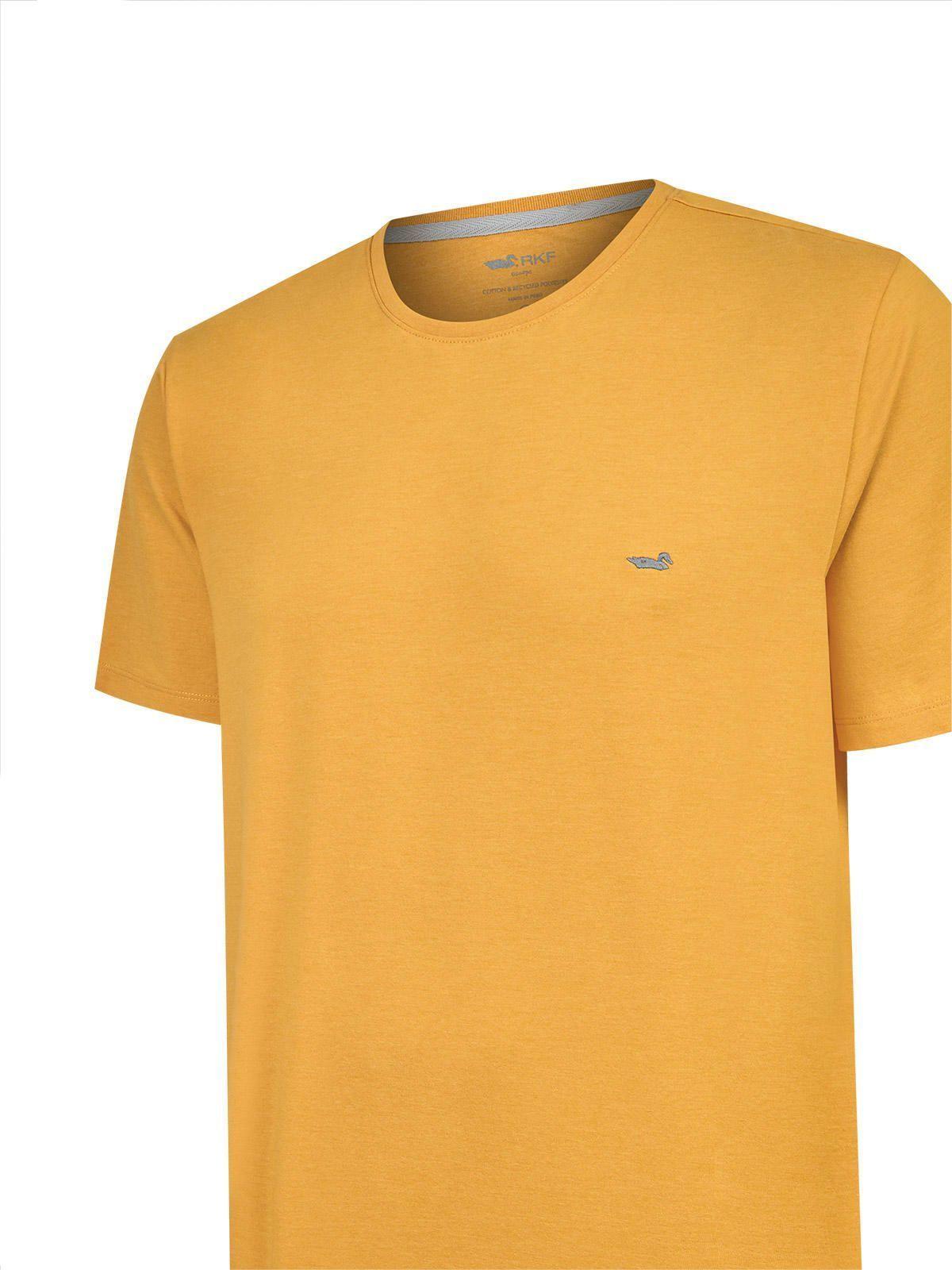 Polera Algodón Hombre Onetree Amarillo-3