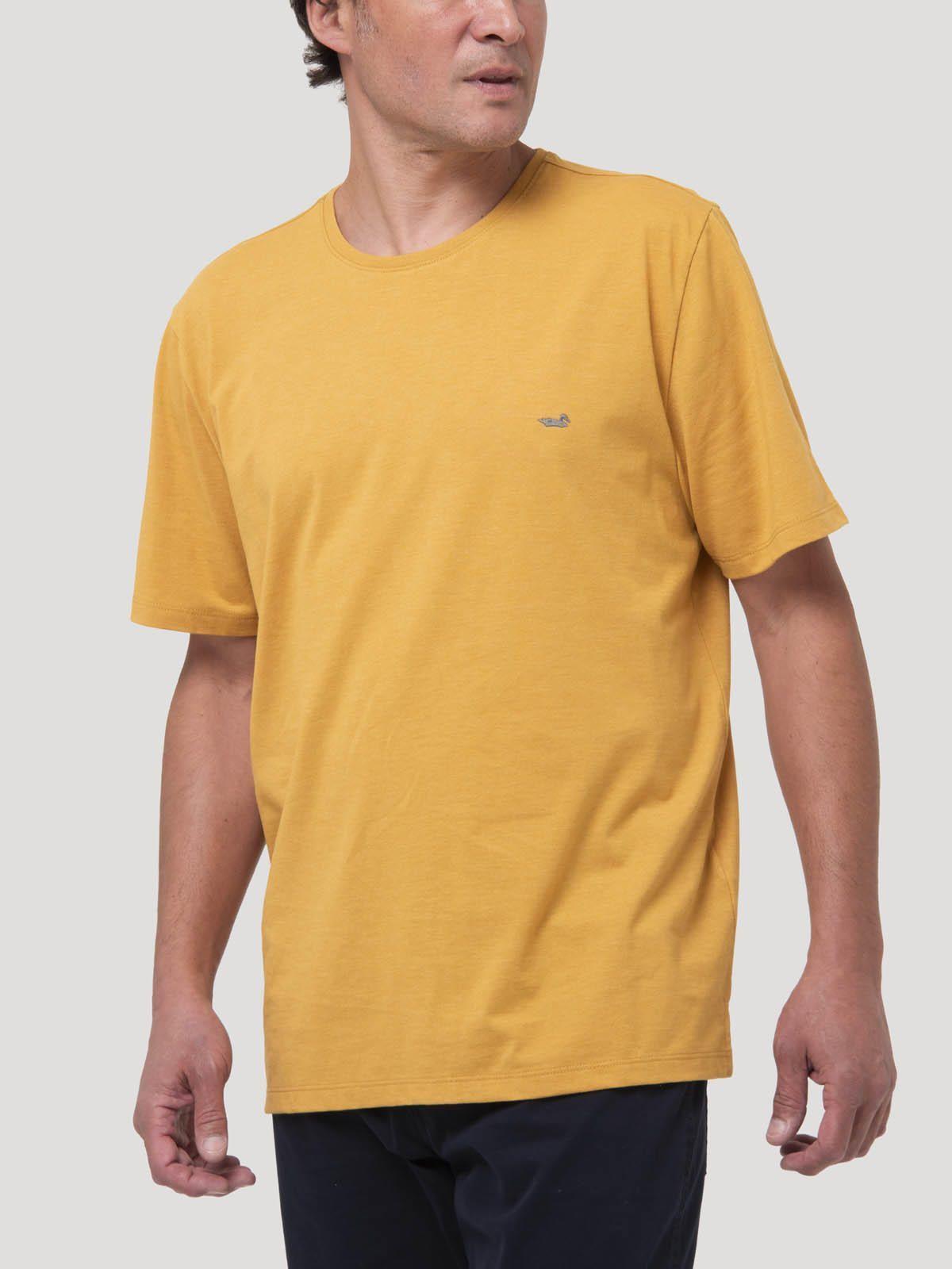 Polera Algodón Hombre Onetree Amarillo-5