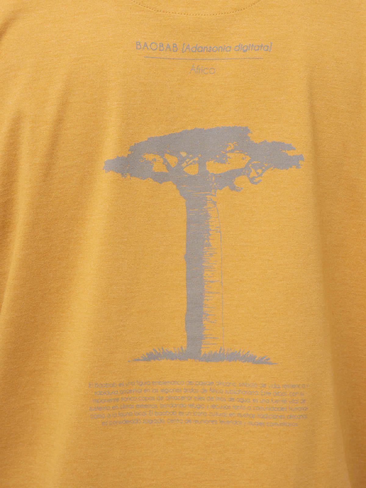 Polera Algodón Hombre Onetree Amarillo-8