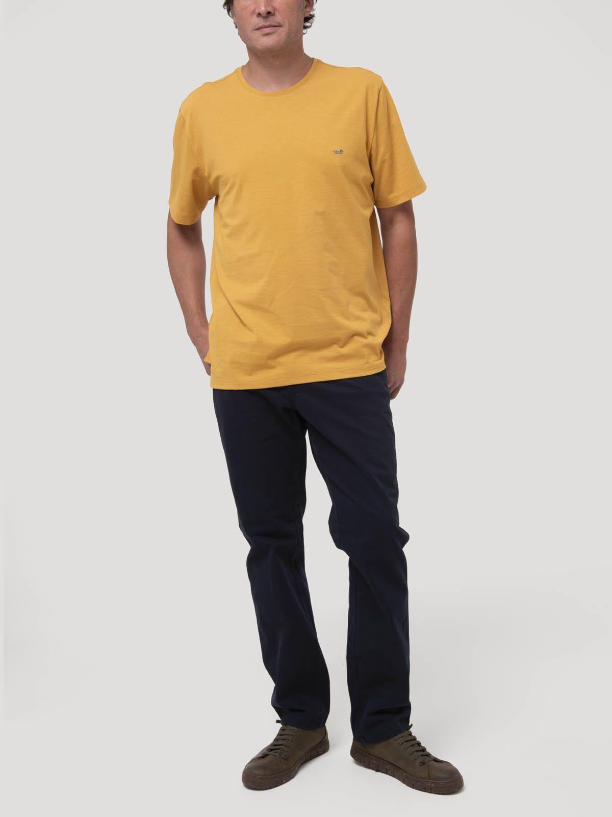 Polera Algodón Hombre Onetree Amarillo-9