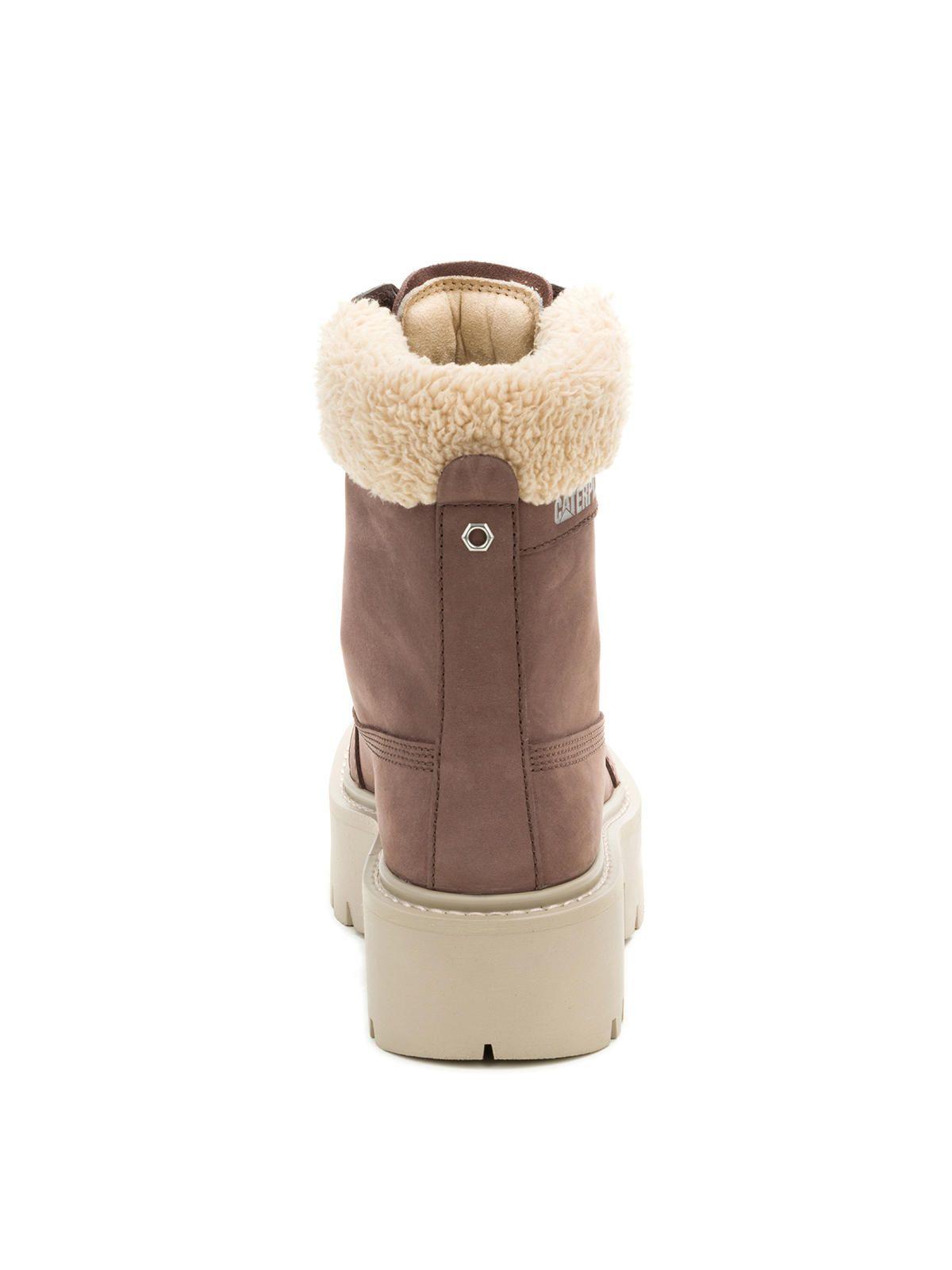 Botín Cuero Mujer Colorado Max Hiker Café-5