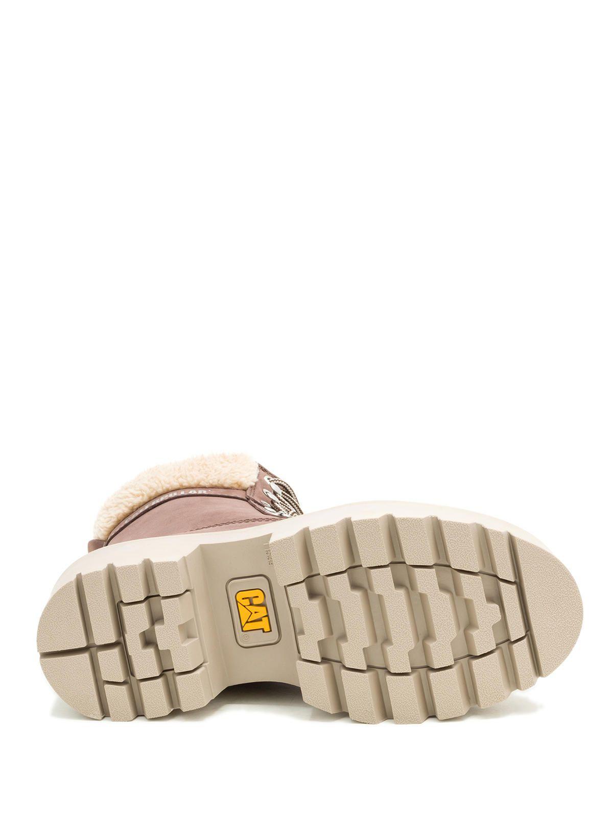 Botín Cuero Mujer Colorado Max Hiker Café-7