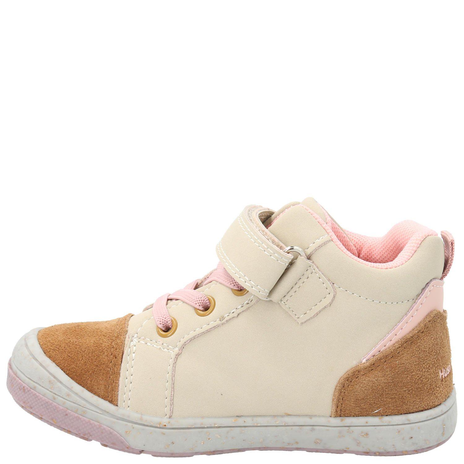 Botín Cuero Niña Columbus  Beige-5
