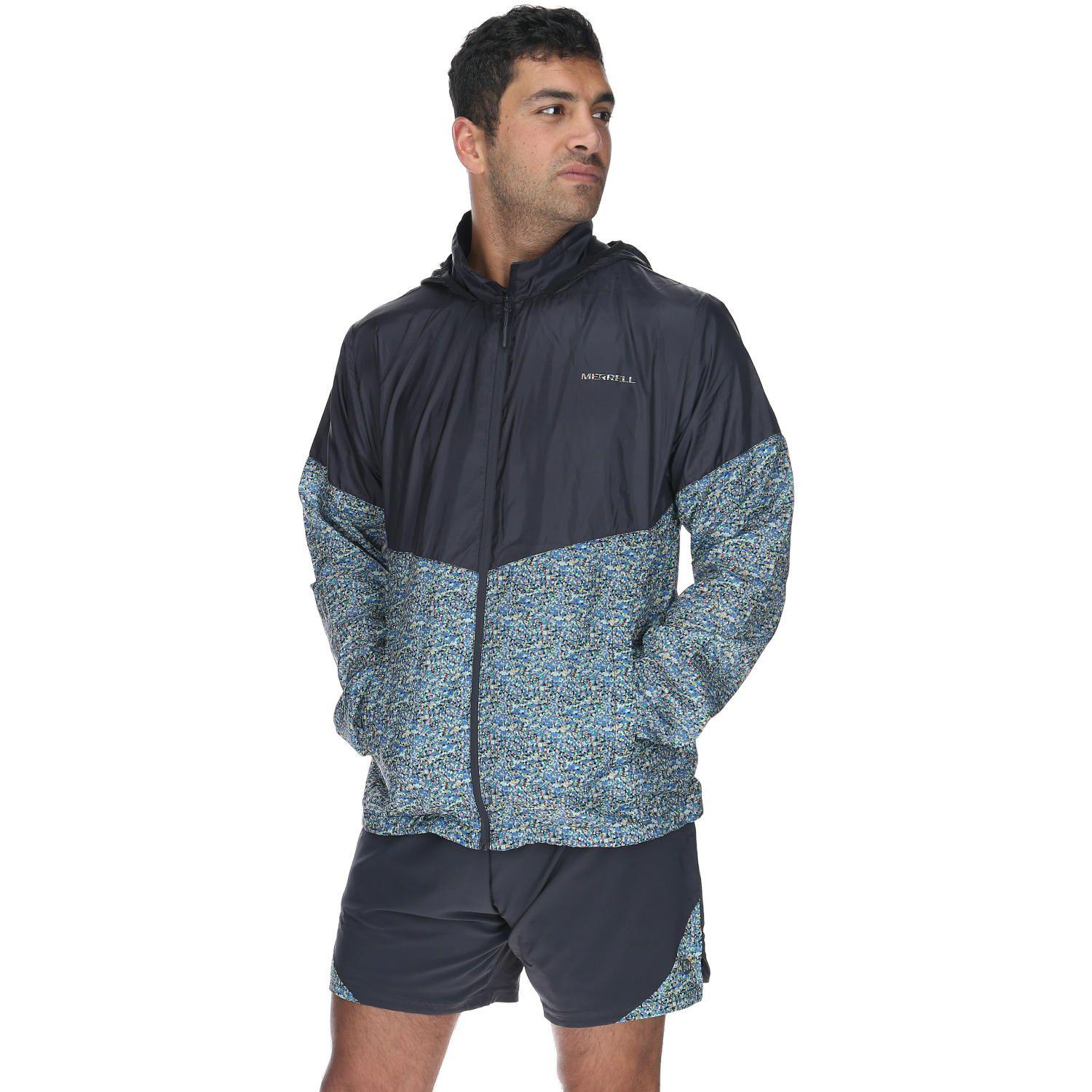 Cortaviento Unisex Eco Wave Windjacket Gris-1