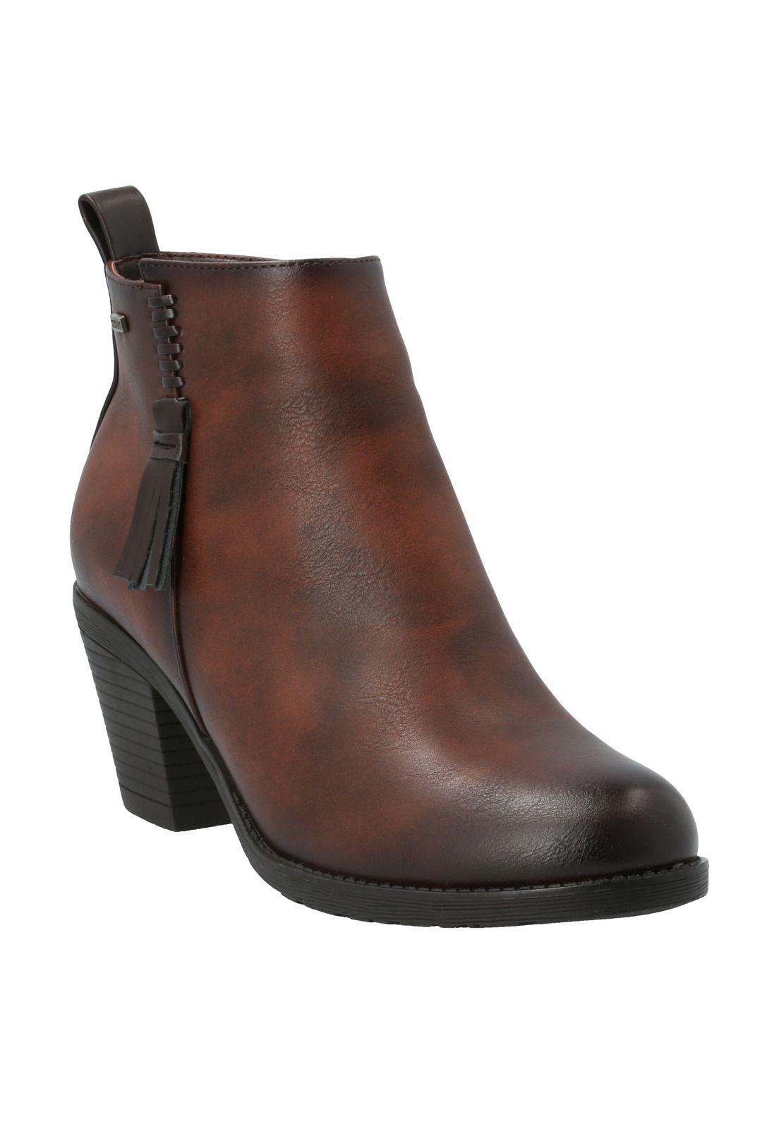Botin Mujer Xavi Chocolate-0