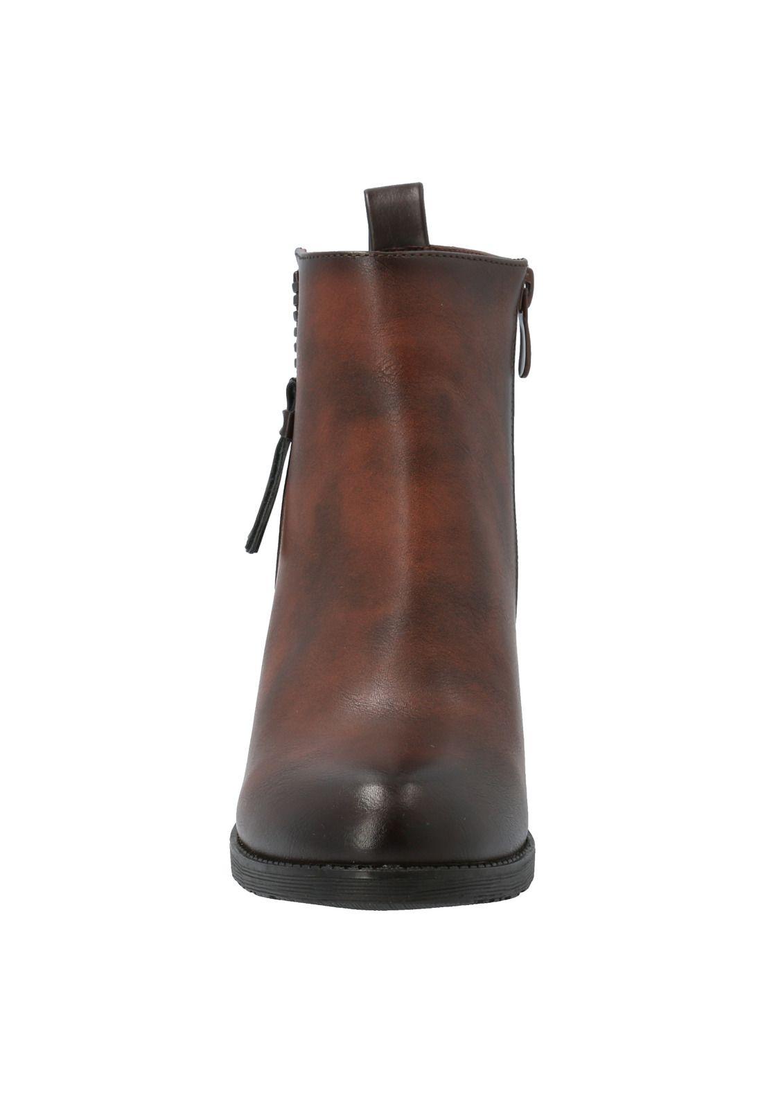 Botin Mujer Xavi Chocolate-2