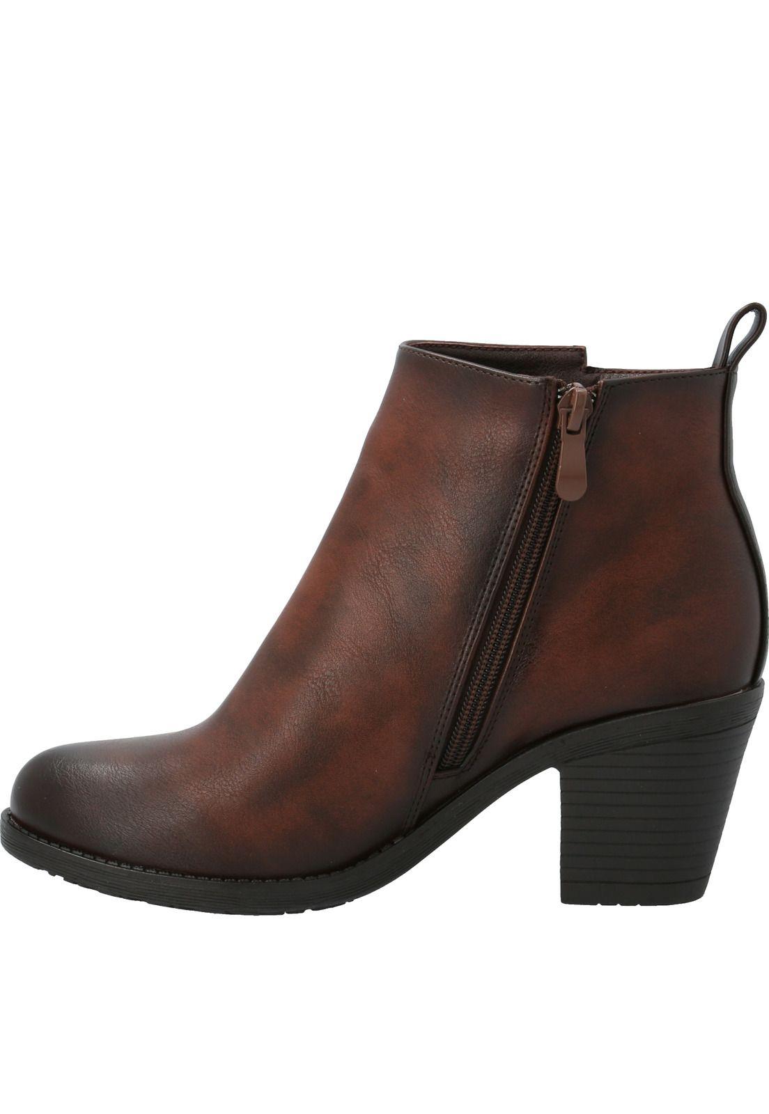 Botin Mujer Xavi Chocolate-4