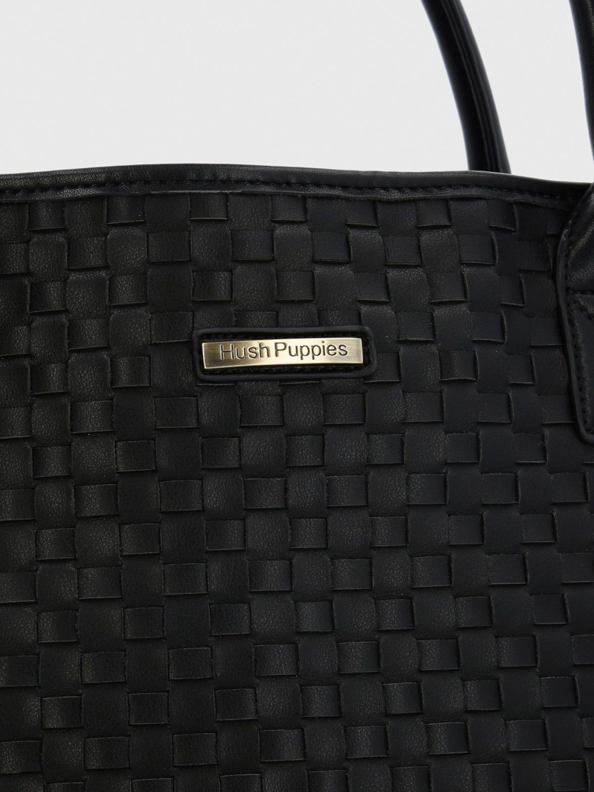 Cartera Ecocuero Mujer Bratt Tote Negro-3