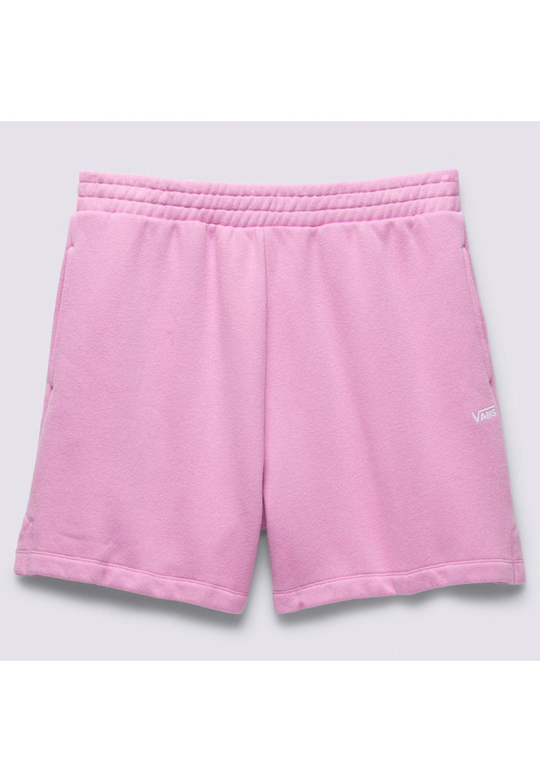 Short Wm Comfycush Fleece Rosado Mujer-5